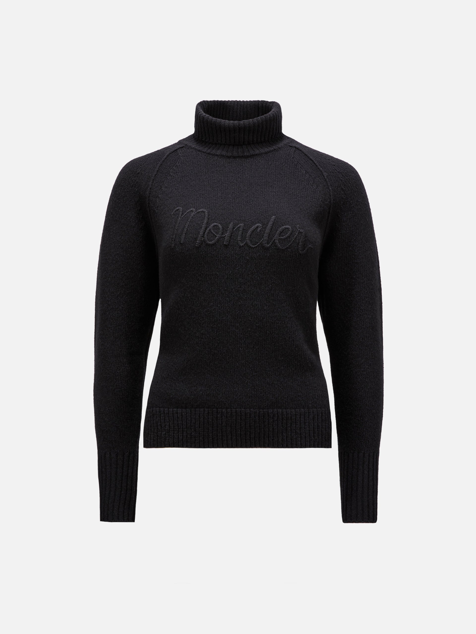 MONCLER - Rollkragenpullover mit Logo für Damen