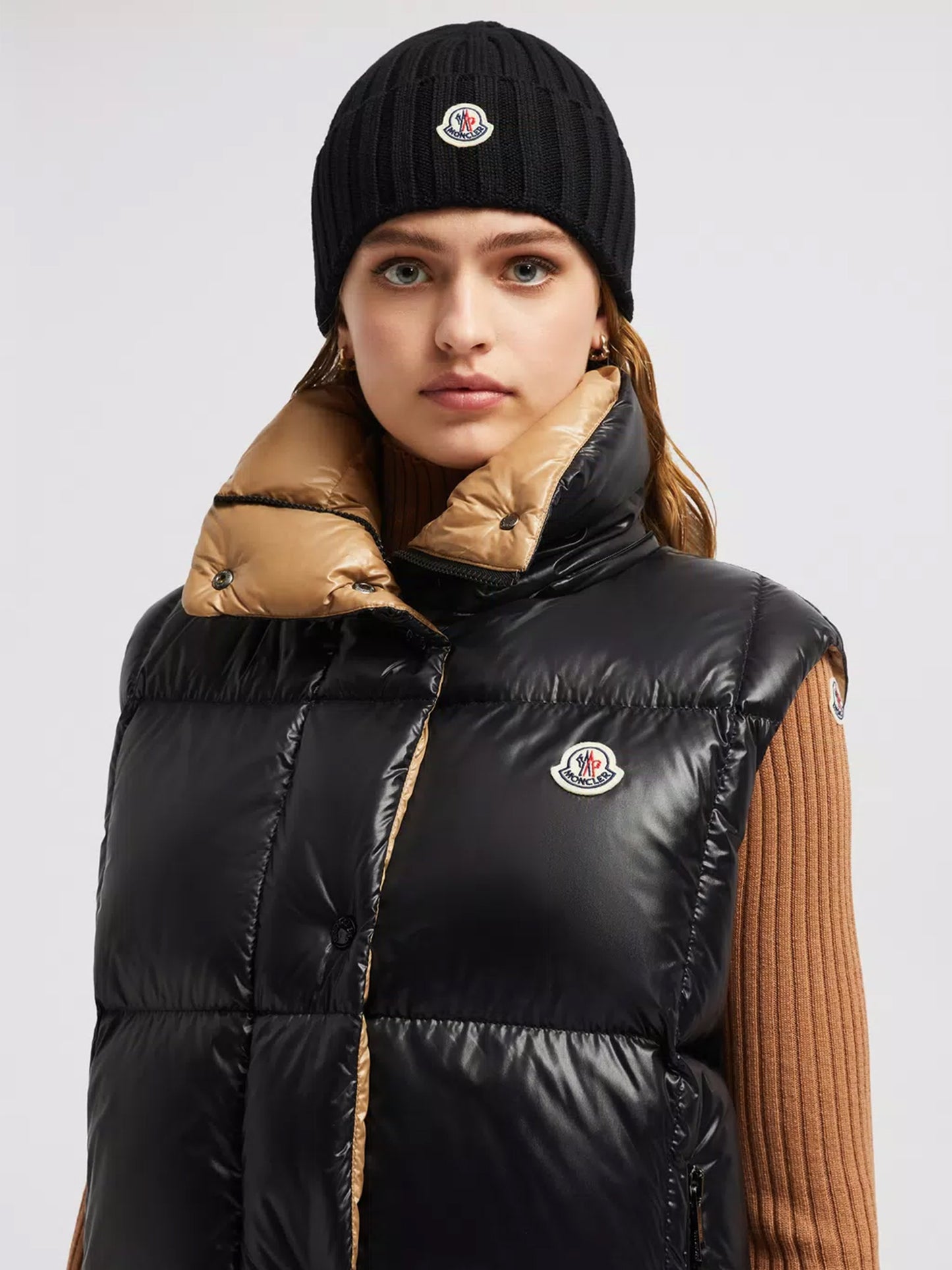 MONCLER - Beaniemütze aus Wolle für Damen