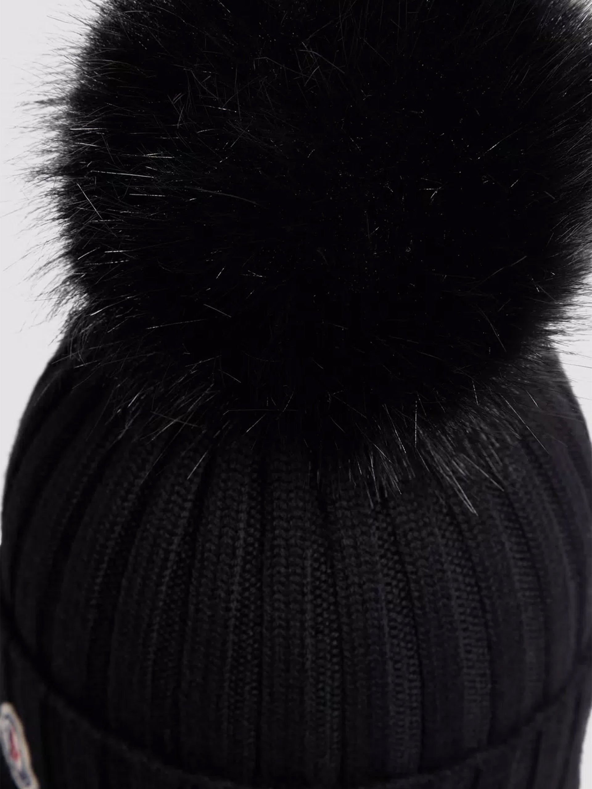 MONCLER - Mütze aus Wolle mit Bommel für Damen