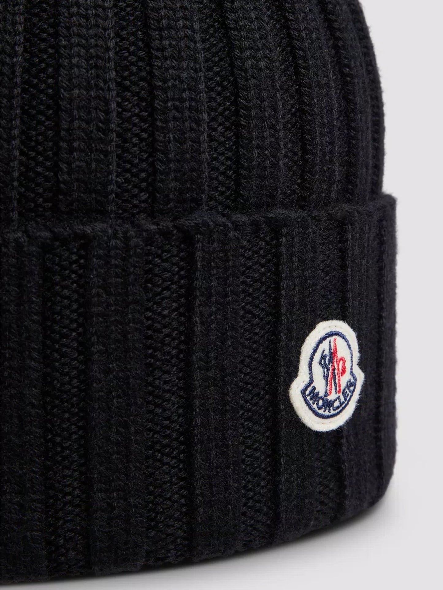 MONCLER - Mütze aus Wolle mit Bommel für Damen