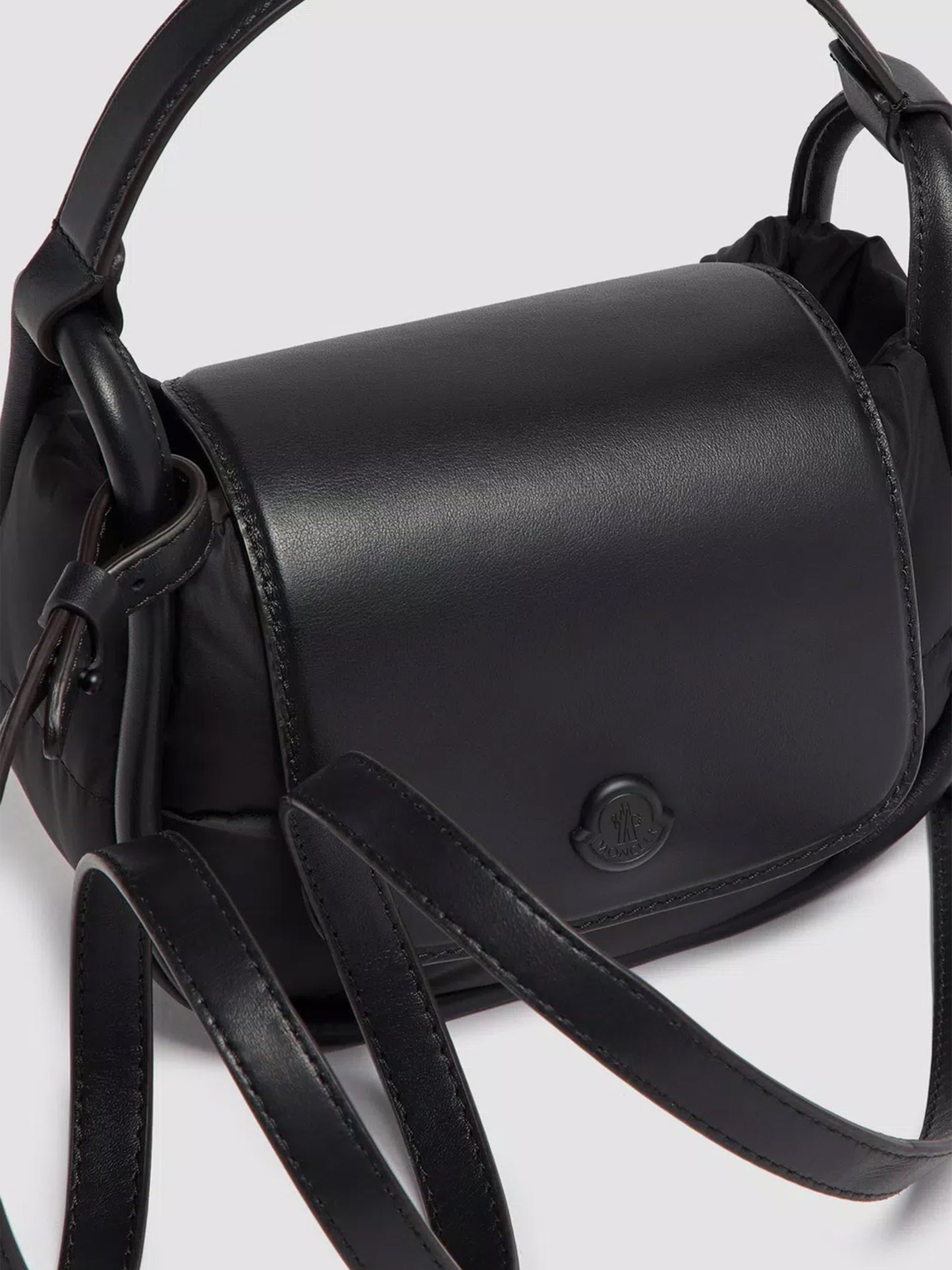 MONCLER - Tiarna Mini-Tasche aus Nylon und Leder