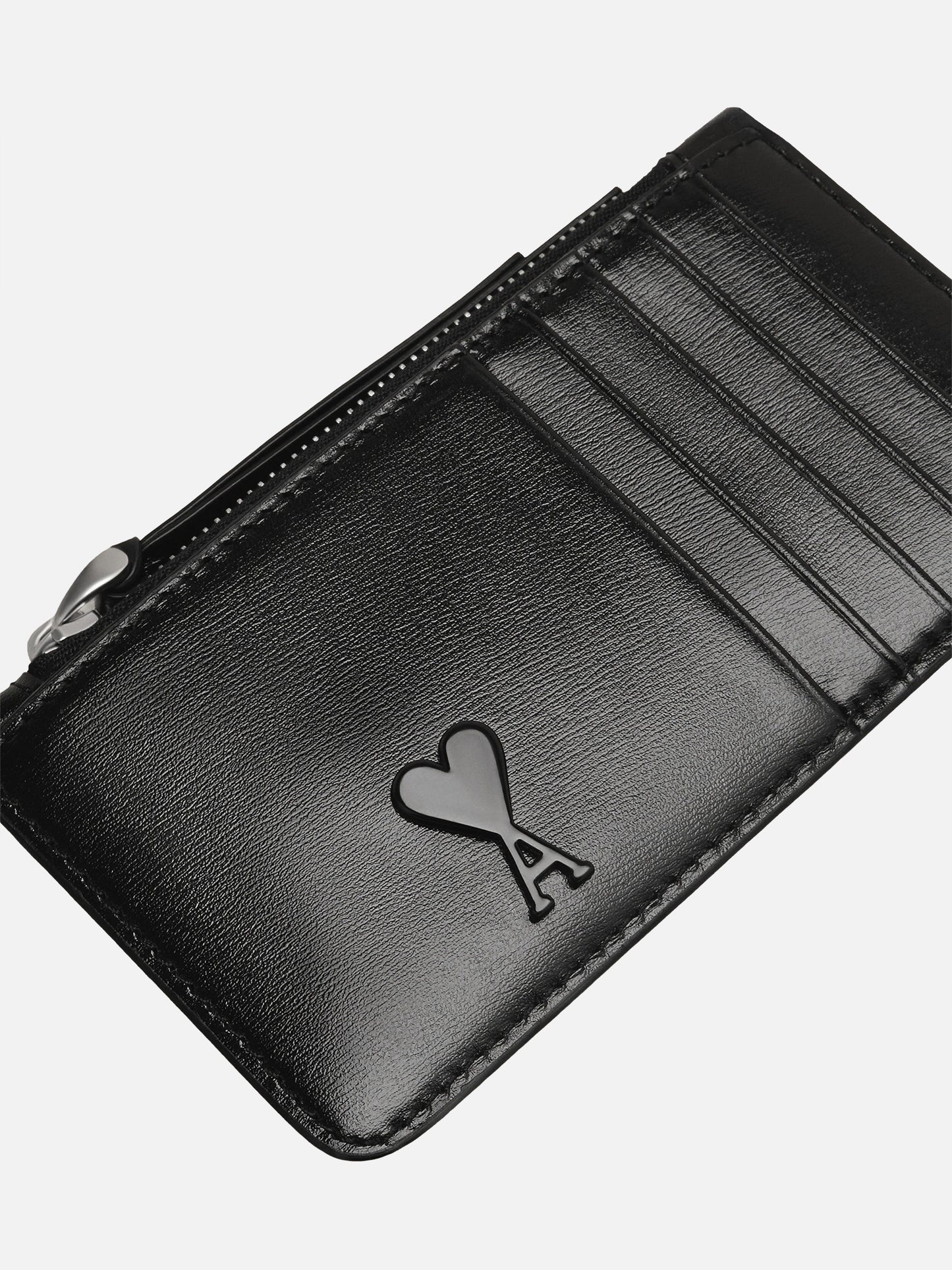 AMI PARIS - Ami De Coeur Cardholder mit Reißverschluss