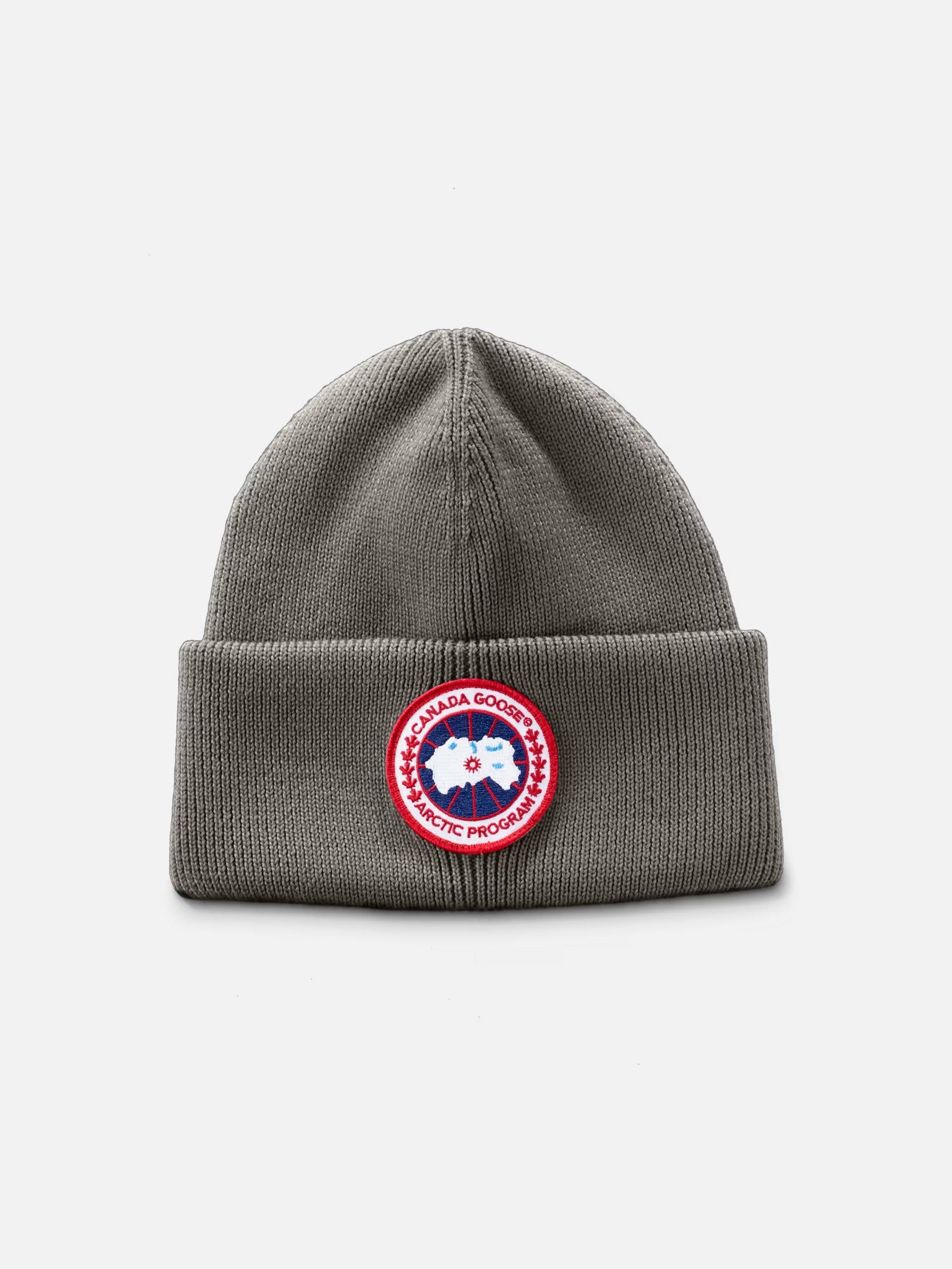 CANADA GOOSE - Mütze Arctic mit Logo Hellgrau – Light gray