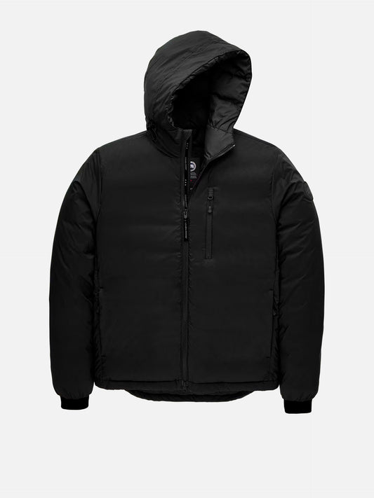 CANADA GOOSE - Daunenjacke Lodge mit Kapuze für Herren Schwarz – Black