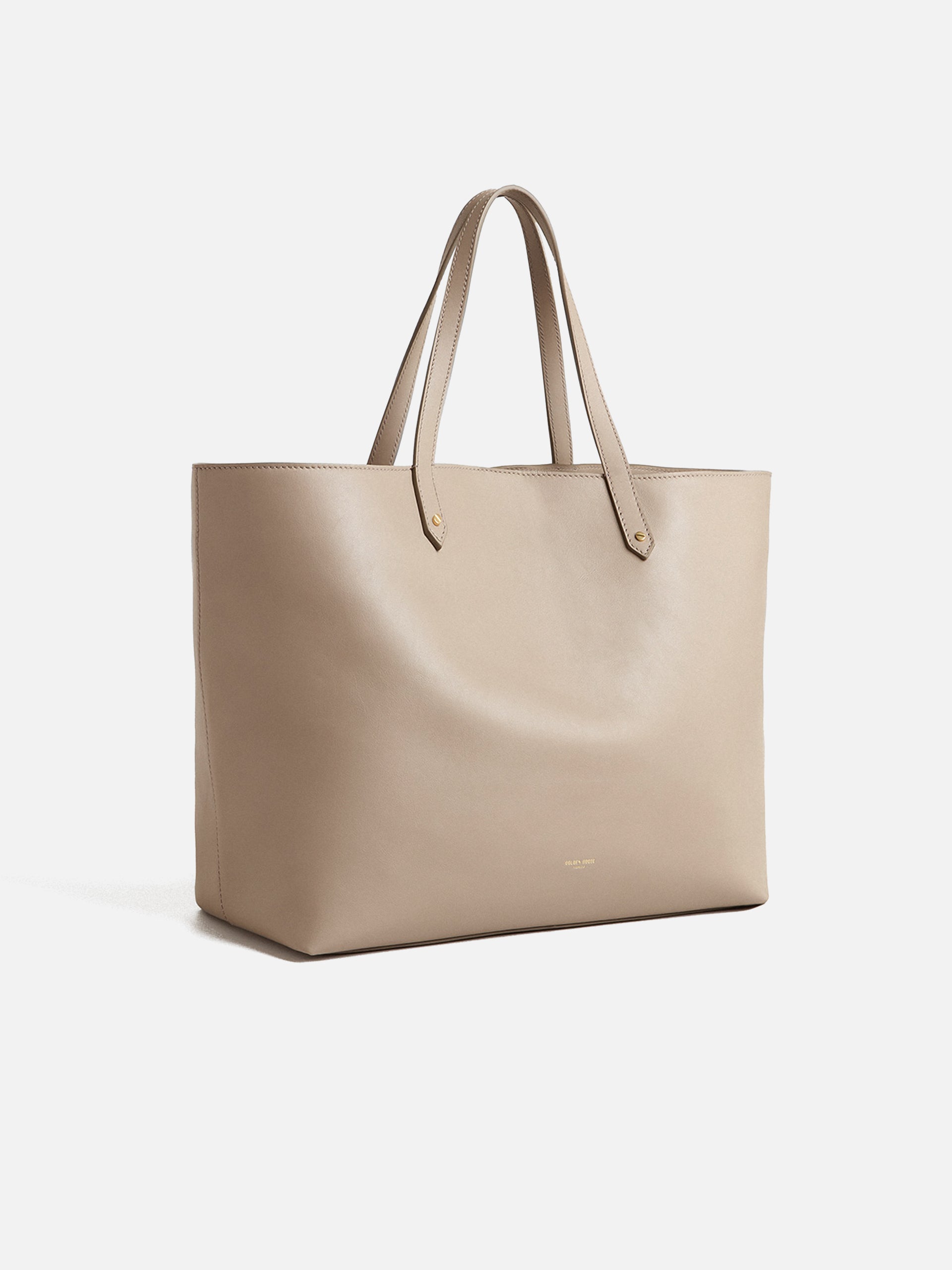 GOLDEN GOOSE - Handtasche Pasadena aus Leder Taupe