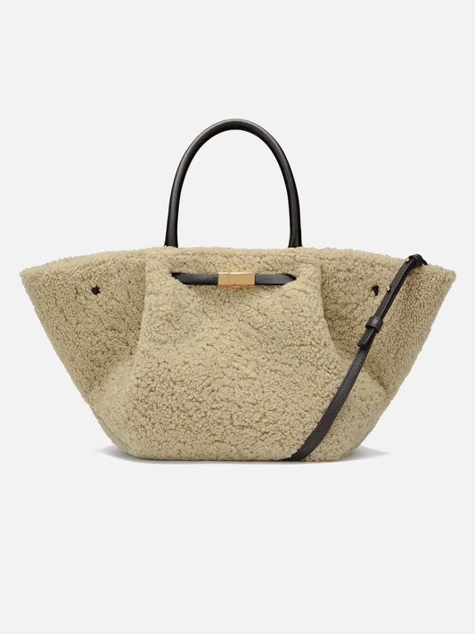 DEMELLIER - Handtasche Midi New York aus Shearling