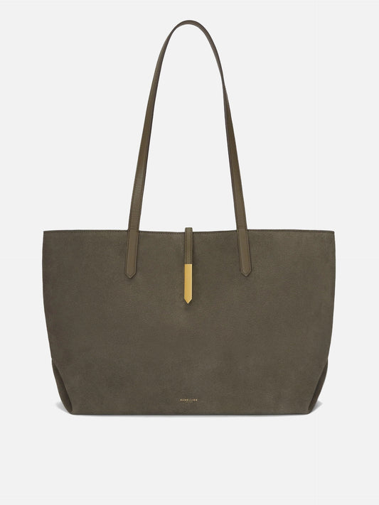 DEMELLIER - Handtasche Tokyo Tote Olivgrün – Olive