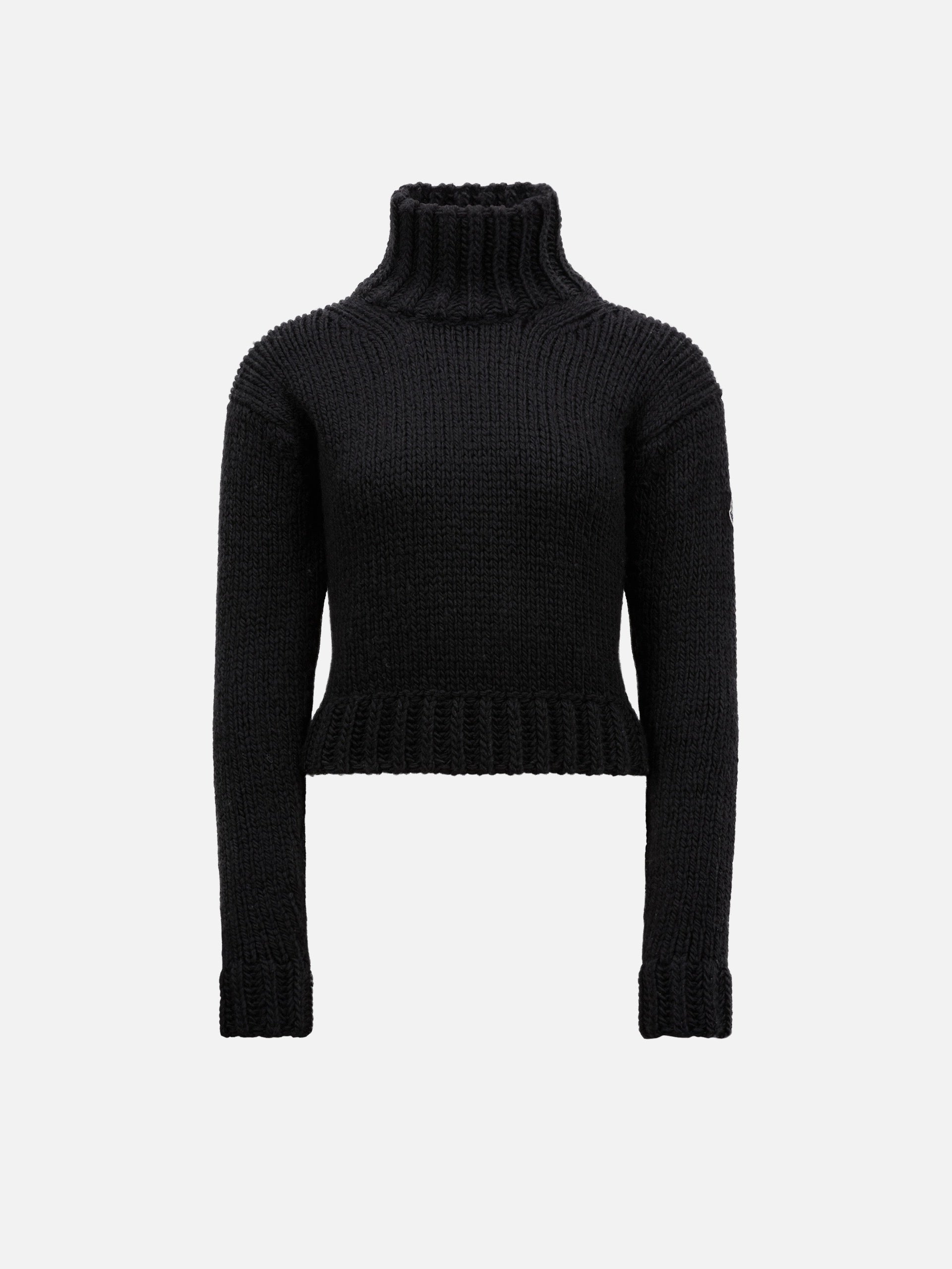 MONCLER - Rollkragenpullover aus Wollgemisch für Damen