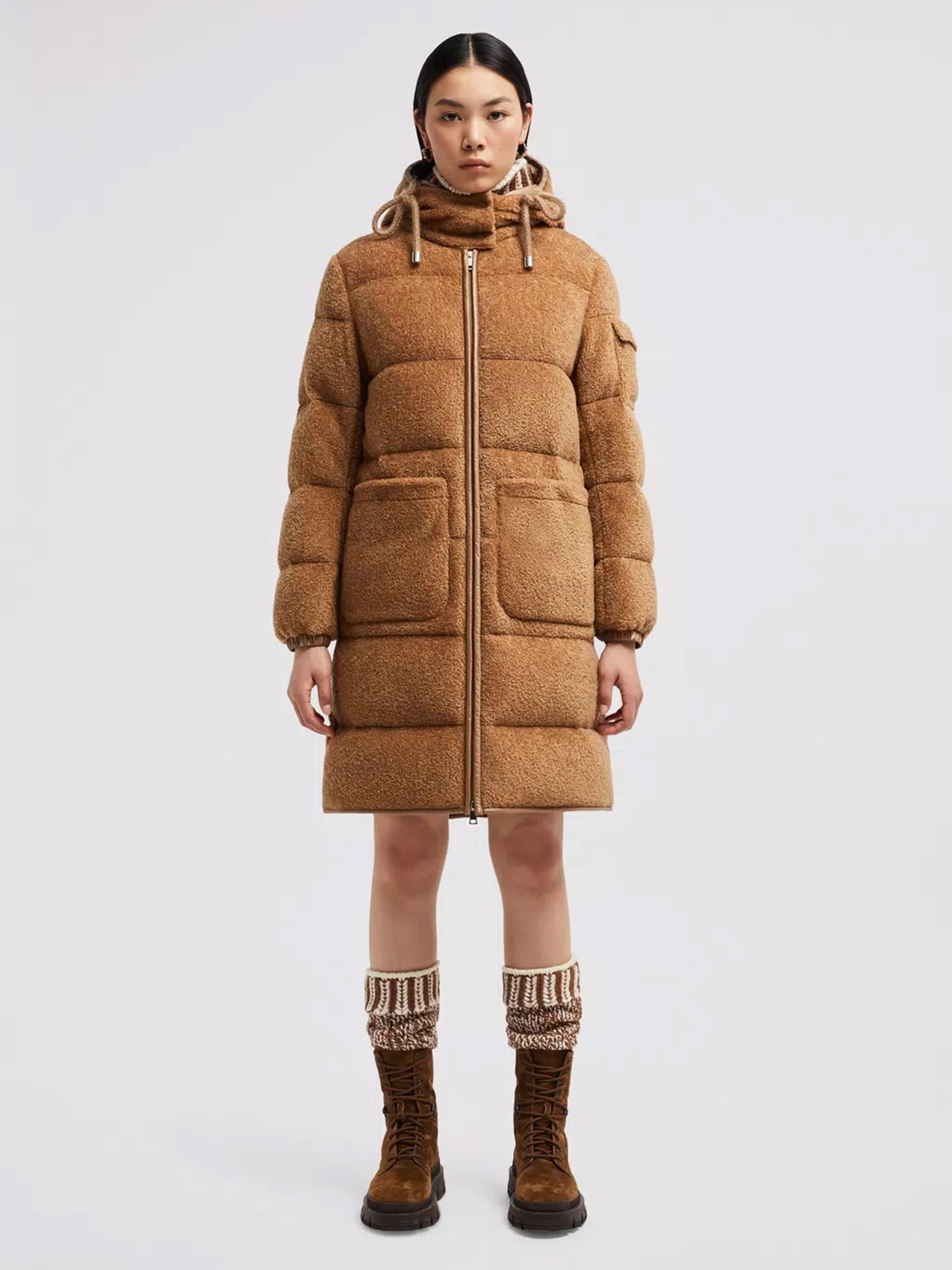 MONCLER - Belacastel Teddy Mantel für Damen