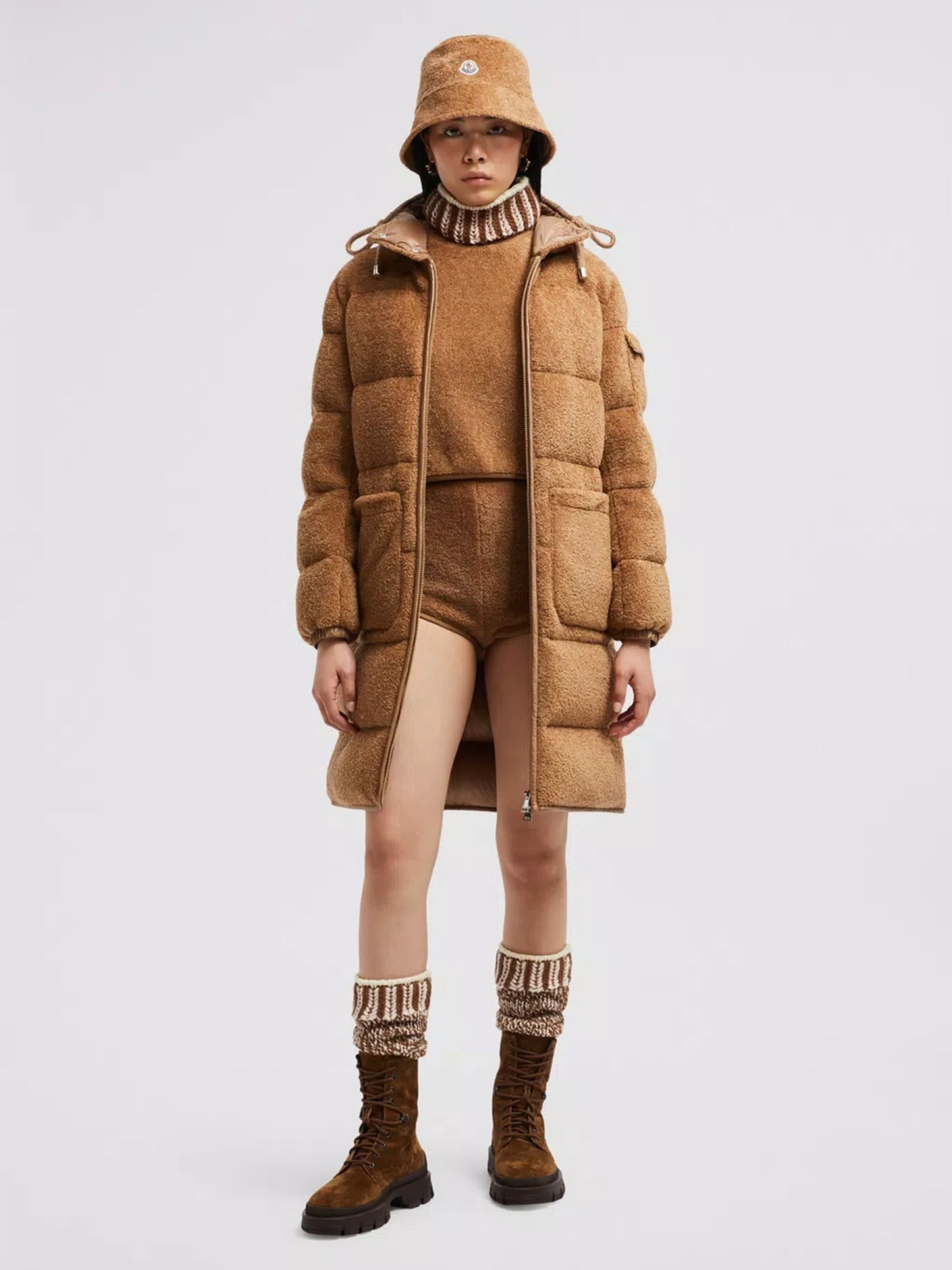 MONCLER - Belacastel Teddy Mantel für Damen