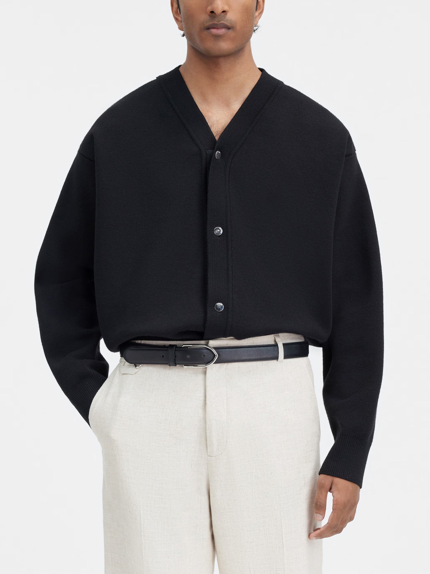 JACQUEMUS - Cardigan aus Merinowolle für Herren