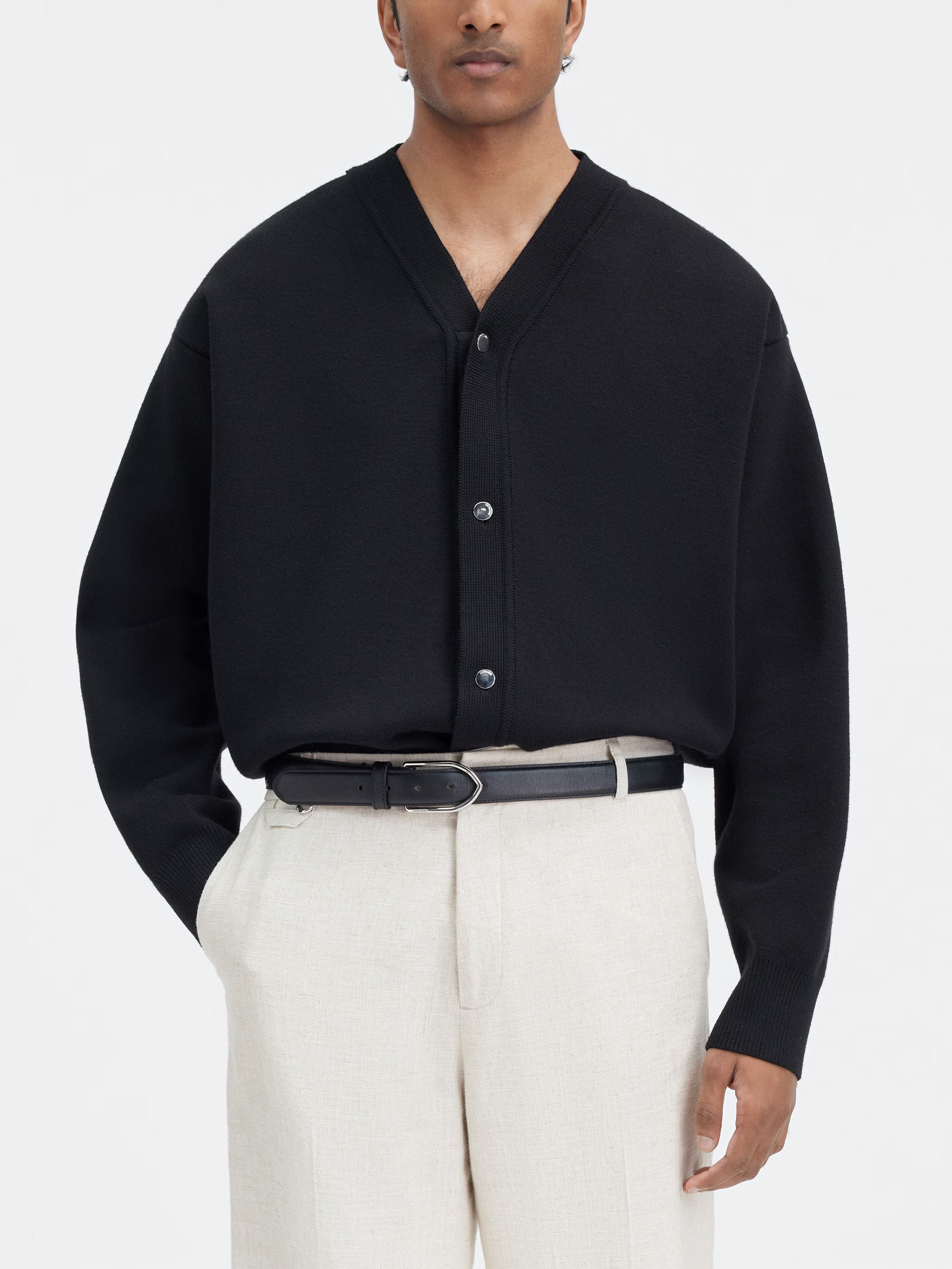 JACQUEMUS - Cardigan aus Merinowolle für Herren