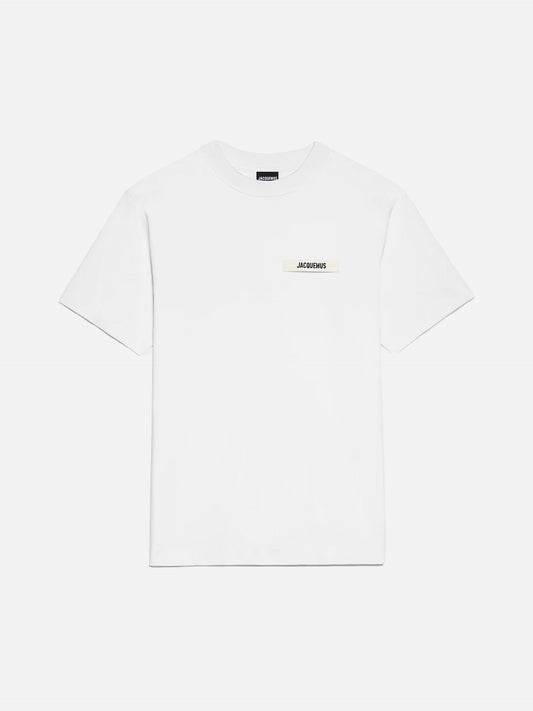 JACQUEMUS - T-Shirt Gros Grain für Herren Weiss - White