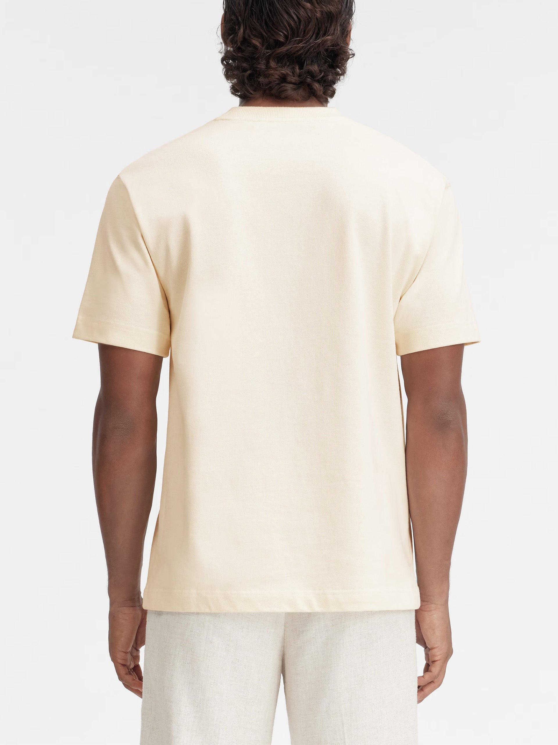 JACQUEMUS - T-Shirt Gros Grain für Herren Beige