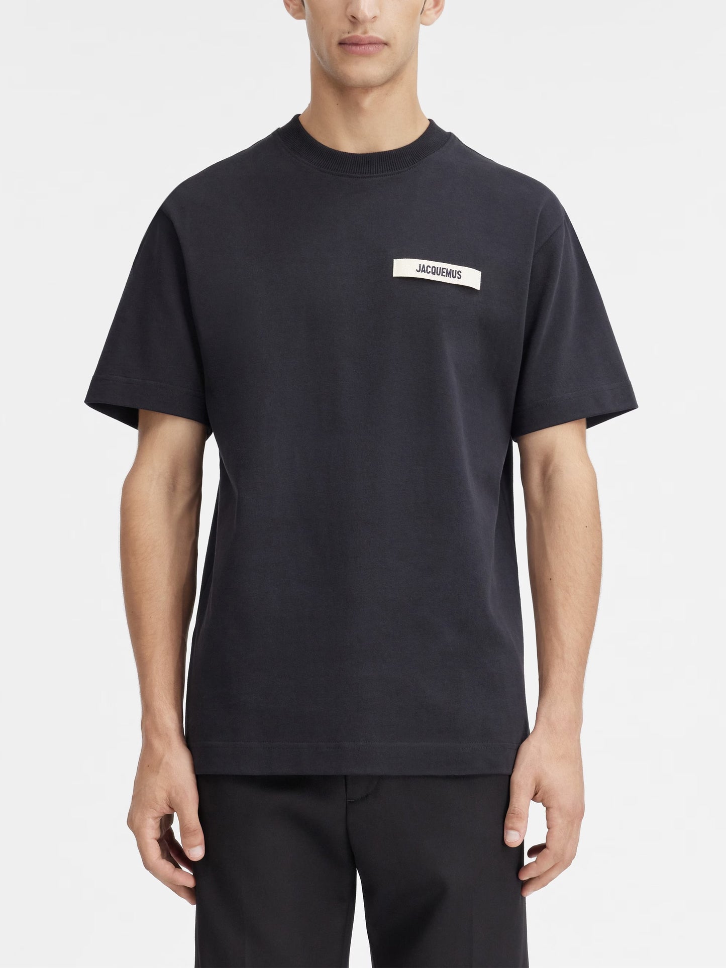 JACQUEMUS - T-Shirt Gros Grain für Herren Schwarz – Black