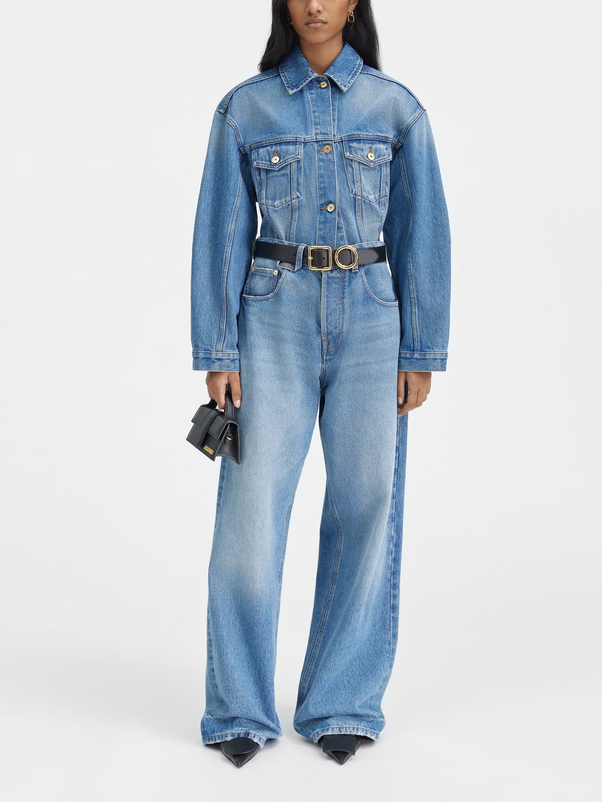 JACQUEMUS - Jeans Le De-Nìmes Large für Damen