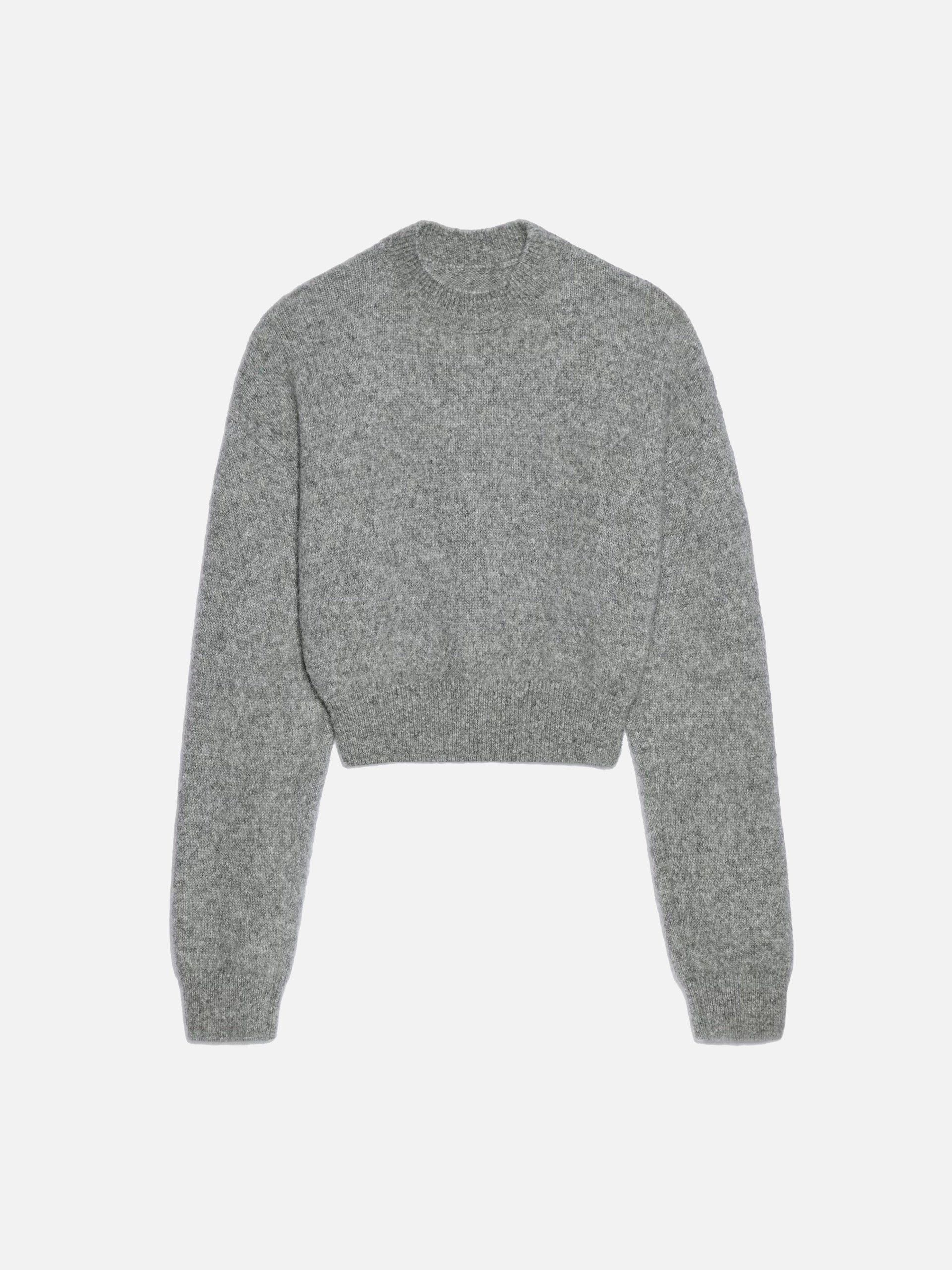 JACQUEMUS - Pullover mit Logo für Damen Grau – Gray