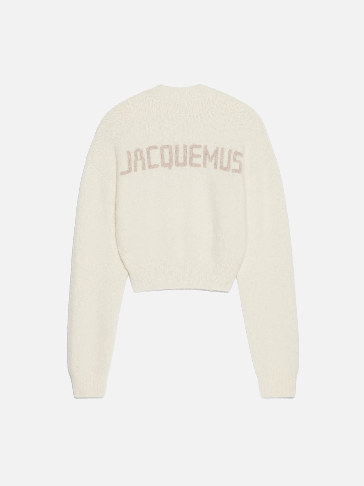 JACQUEMUS - Pullover mit Logo für Damen Light Beige