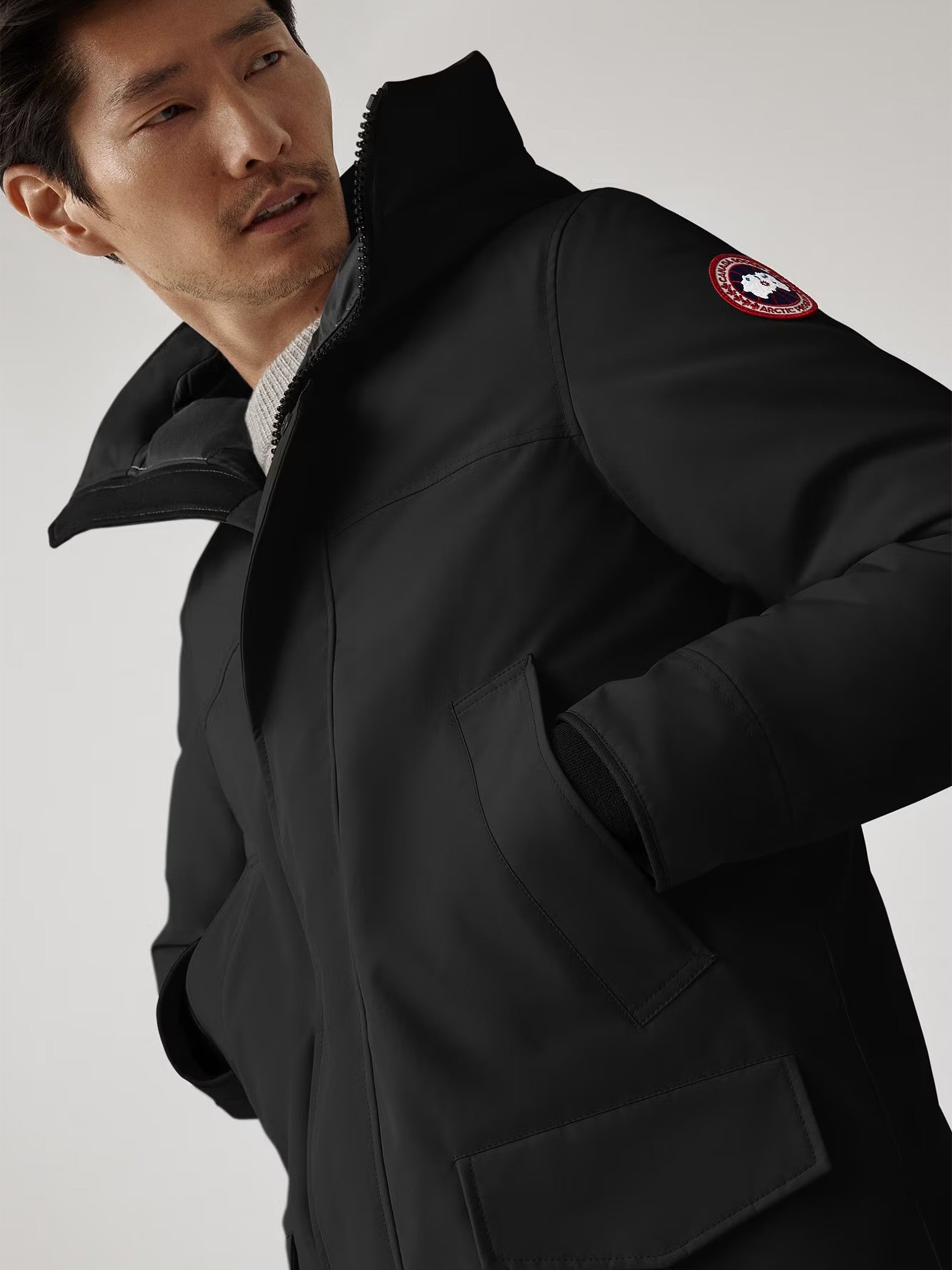 CANADA GOOSE - Langford Parka für Herren Schwarz – Black