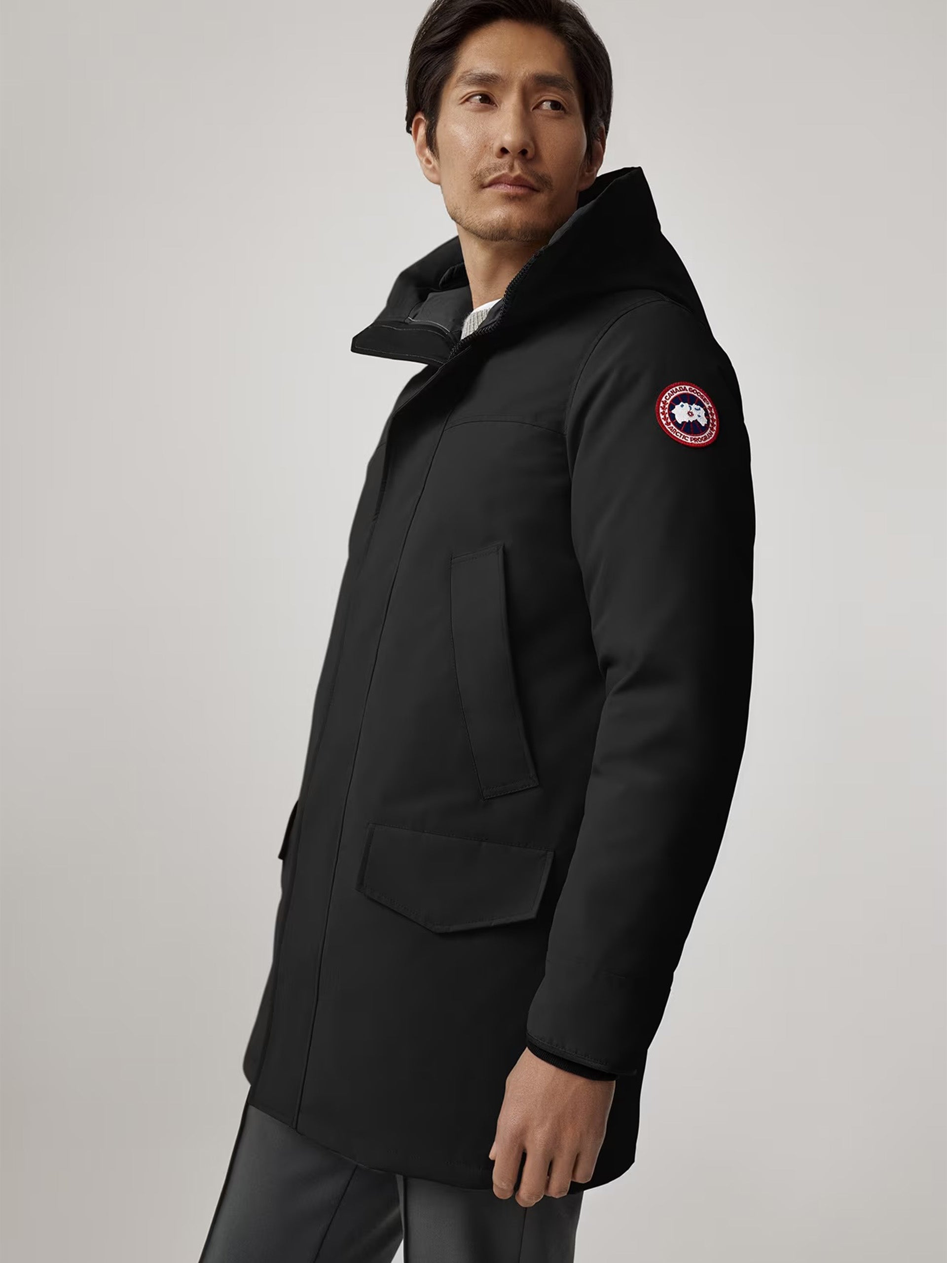 CANADA GOOSE - Langford Parka für Herren Schwarz – Black