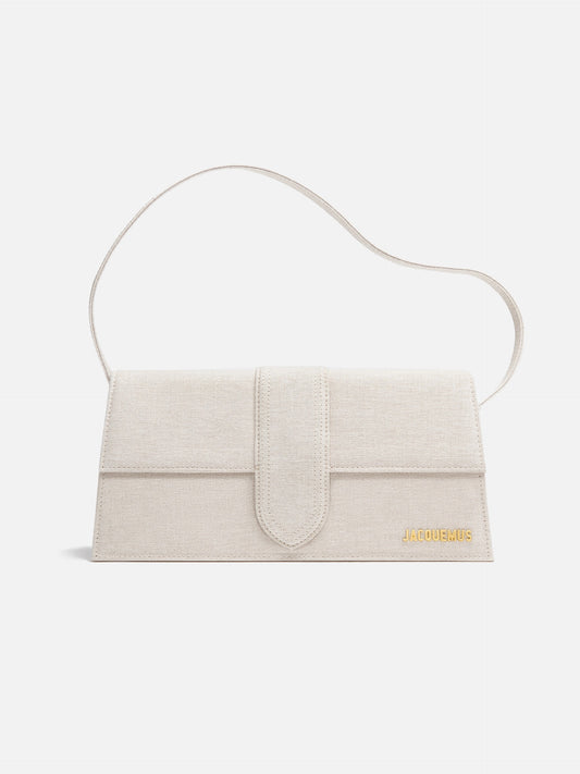 JACQUEMUS - Schultertasche Le Bambino Long aus Leinen