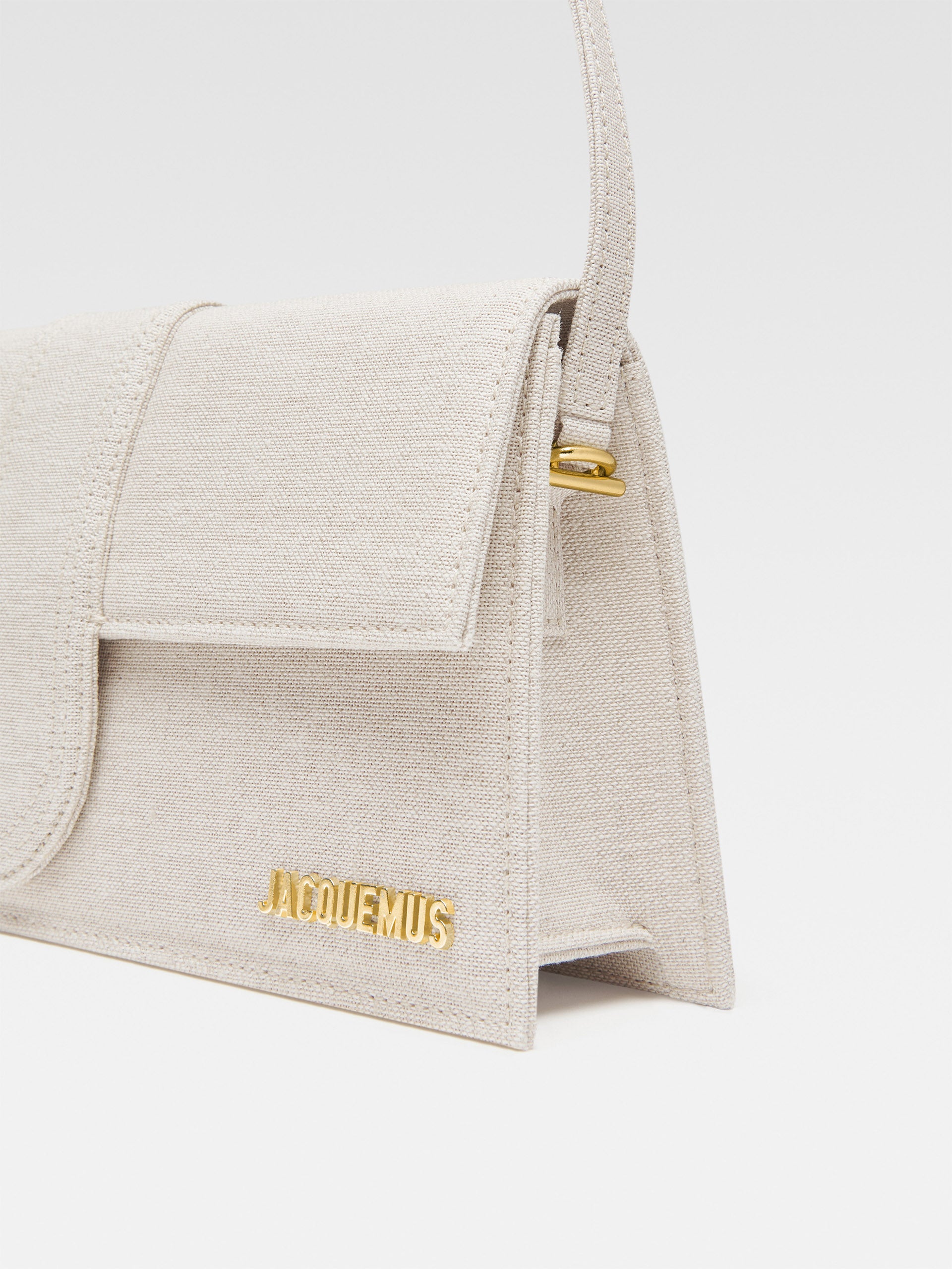 JACQUEMUS - Schultertasche Le Bambino Long aus Leinen