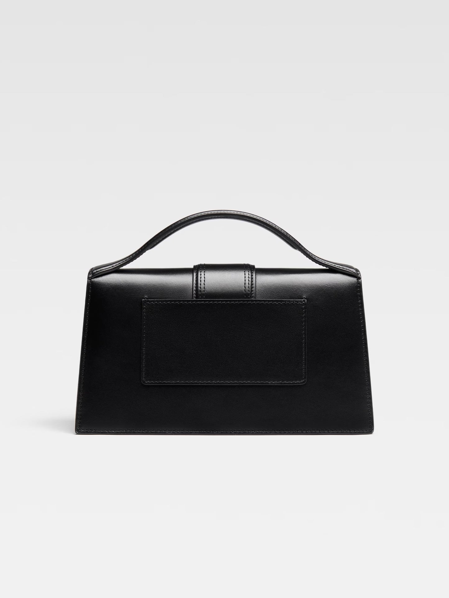 JACQUEMUS - Handtasche Le Grand Bambino aus Leder Schwarz – Black