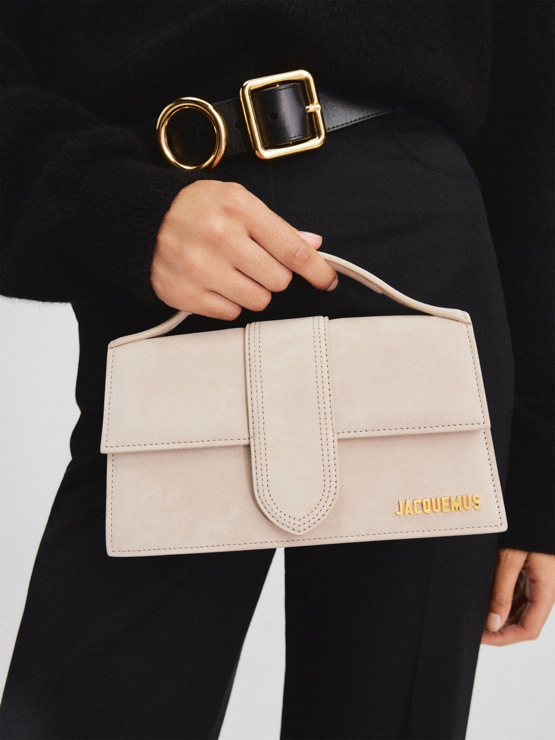 JACQUEMUS - Handtasche Le Grand Bambino aus Leder