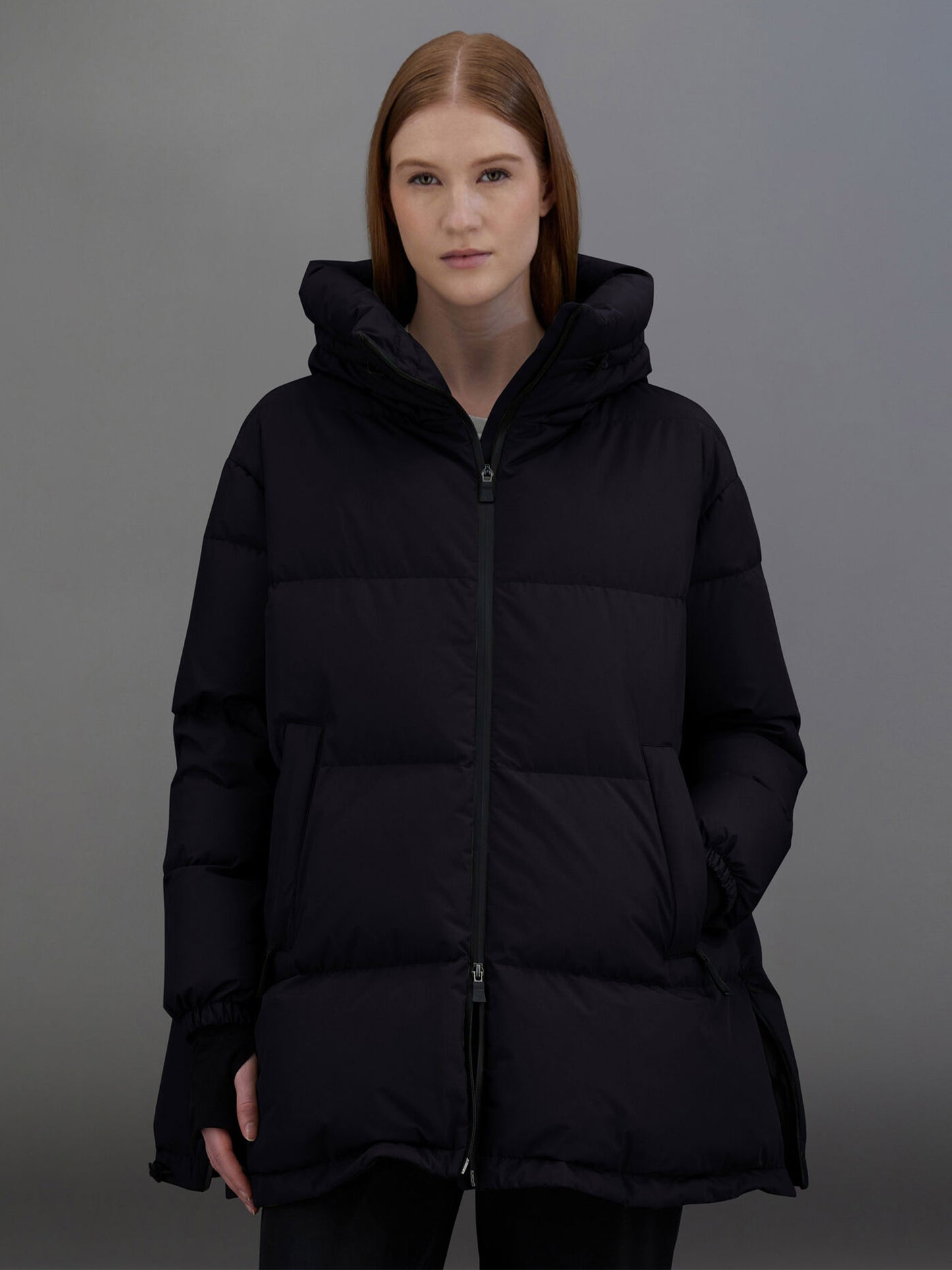 HERNO - Lange Daunenjacke Laminar für Damen