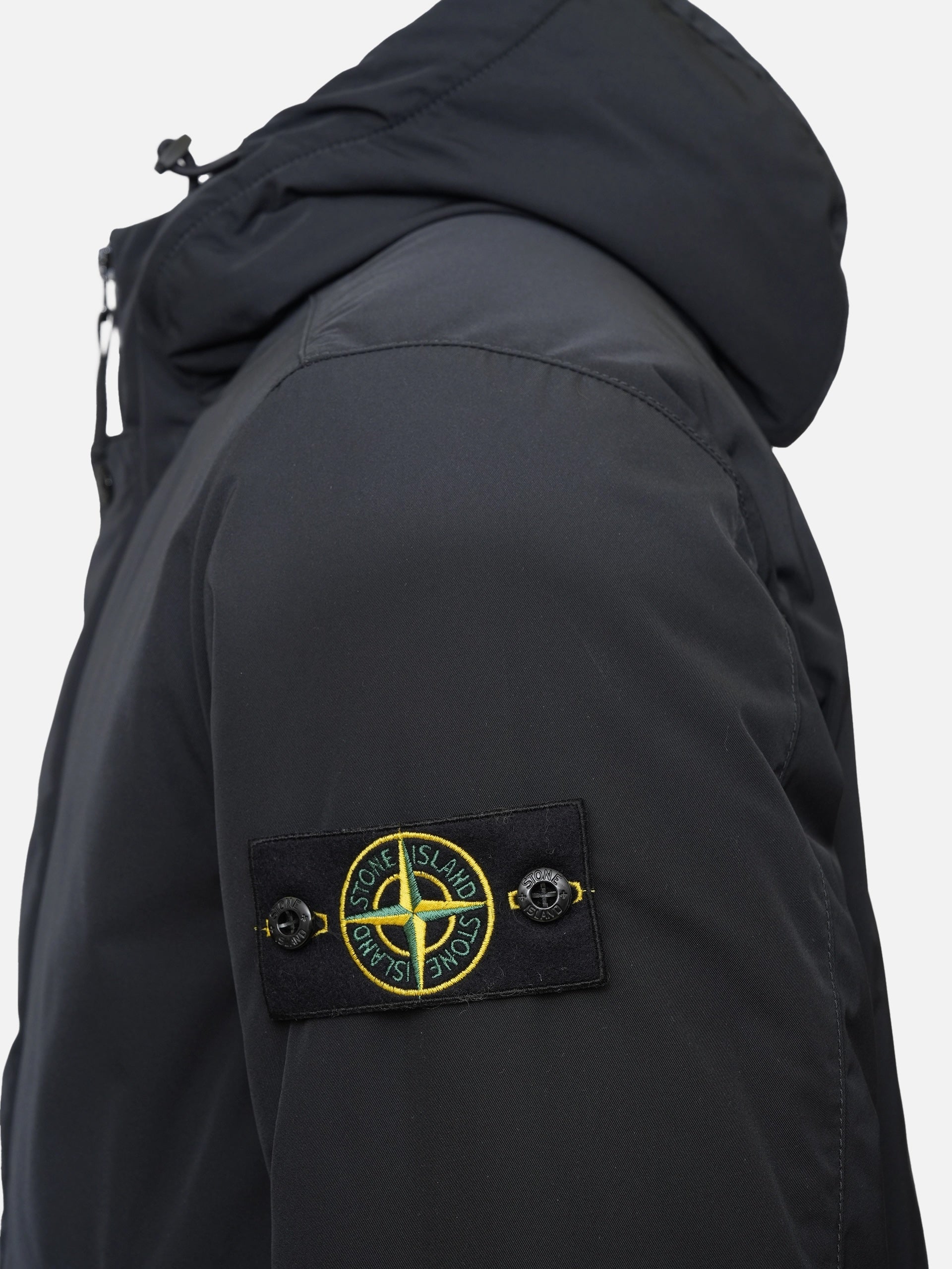 Jacket with compass logo for men