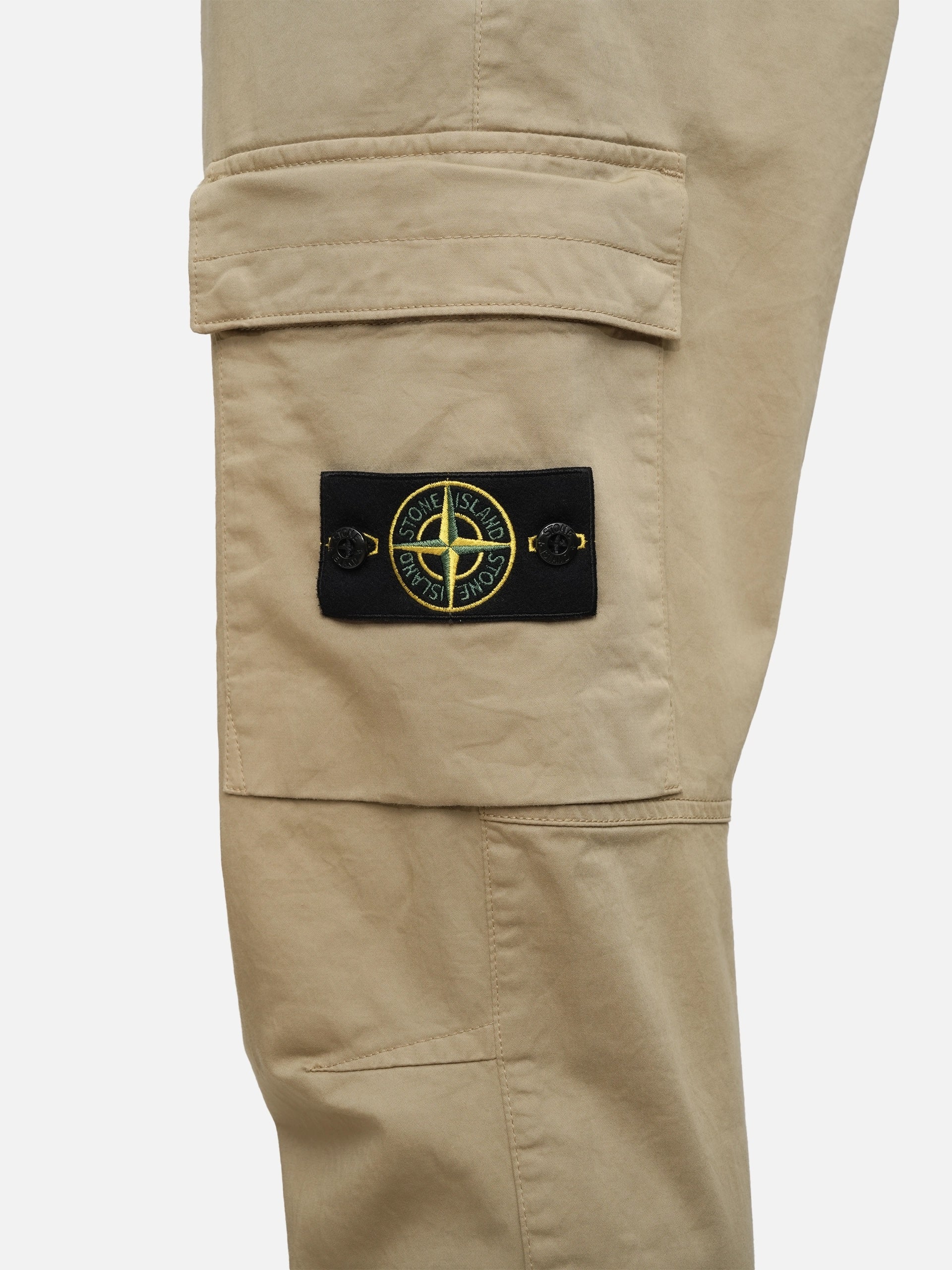 STONE ISLAND - Cargohose mit Logo-Patch für Herren