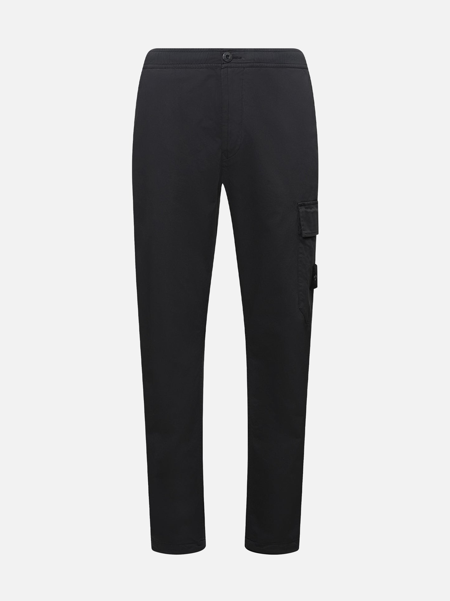 STONE ISLAND - Cargohose Ghost für Herren Schwarz – Black