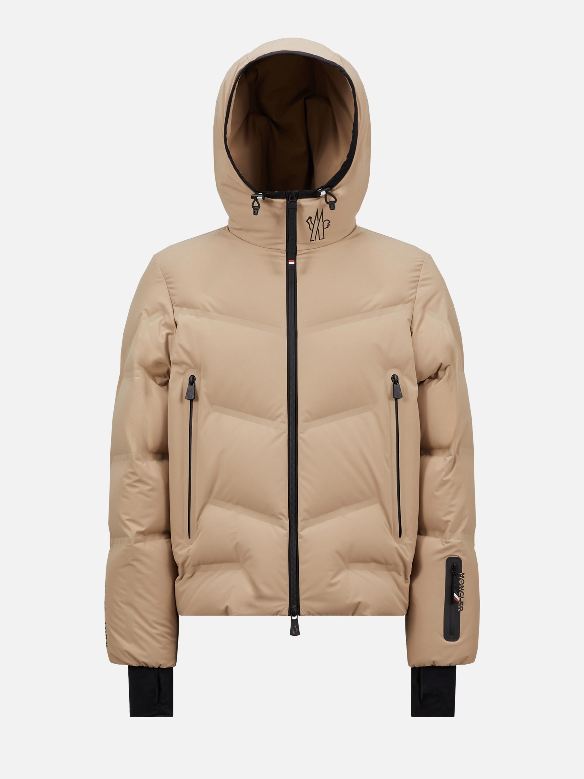 MONCLER GRENOBLE - Daunen-Skijacke Arcesaz für Herren Beige