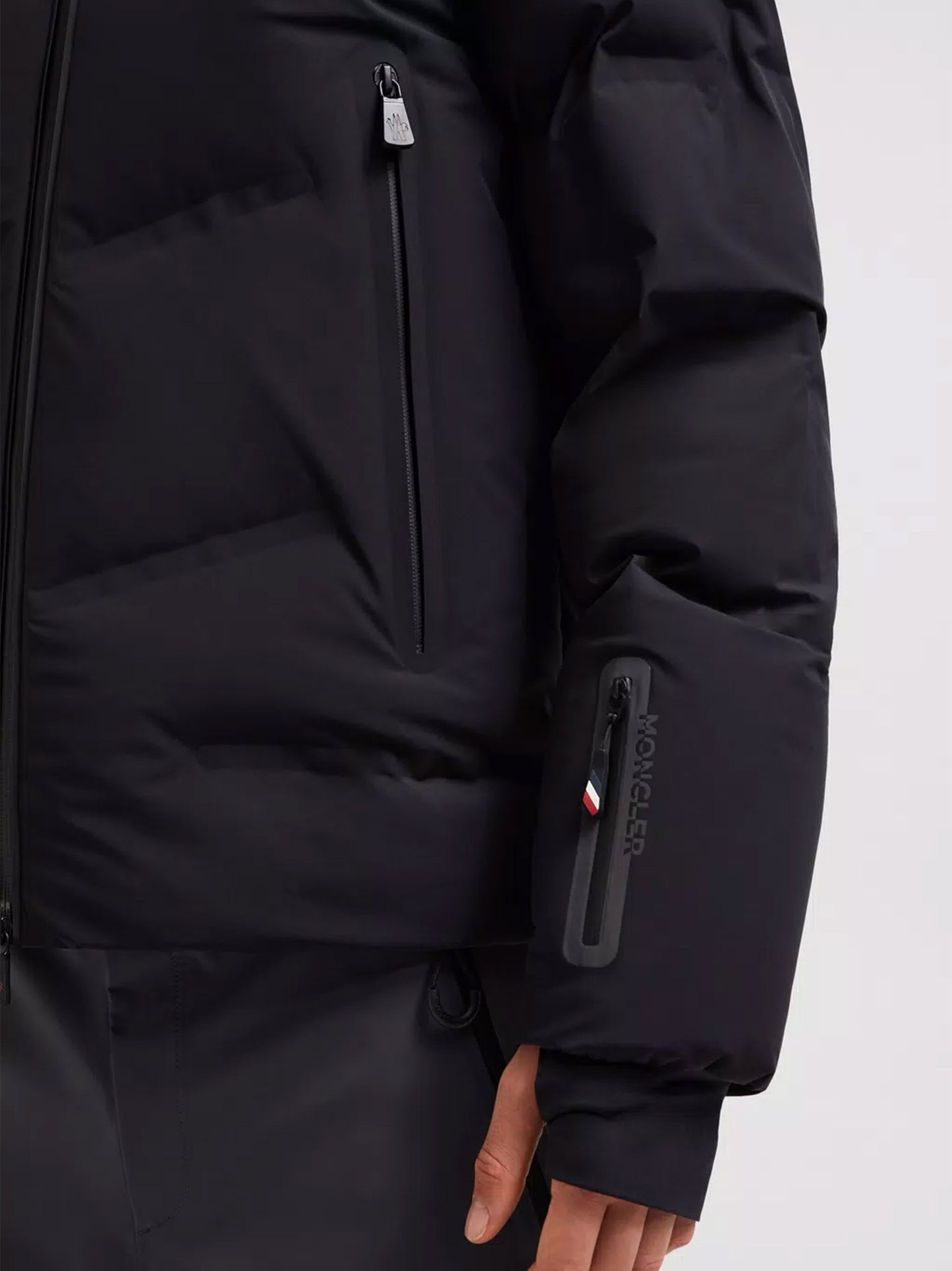 MONCLER GRENOBLE - Daunen-Skijacke Arcesaz für Herren Schwarz –Black