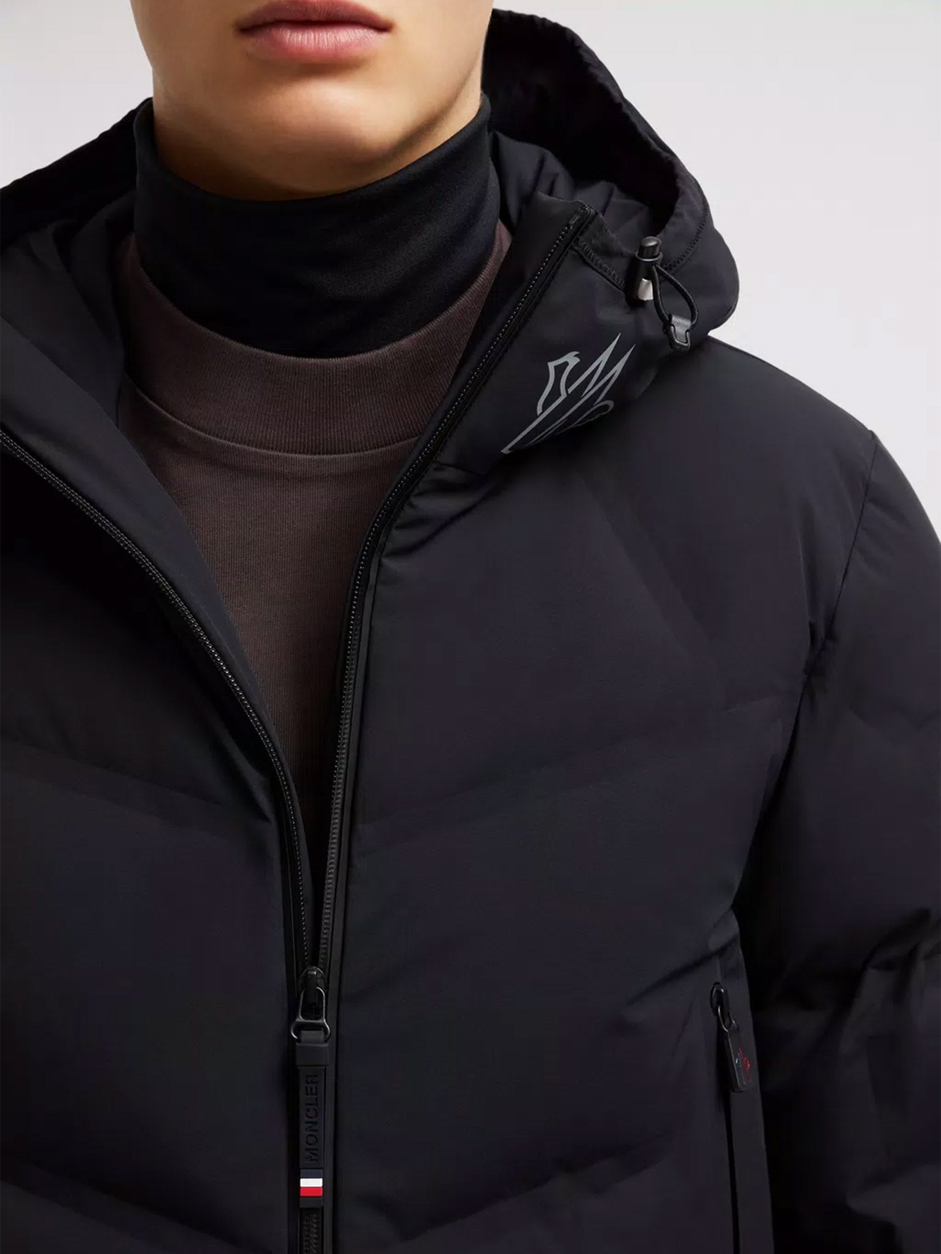 MONCLER GRENOBLE - Daunen-Skijacke Arcesaz für Herren Schwarz –Black