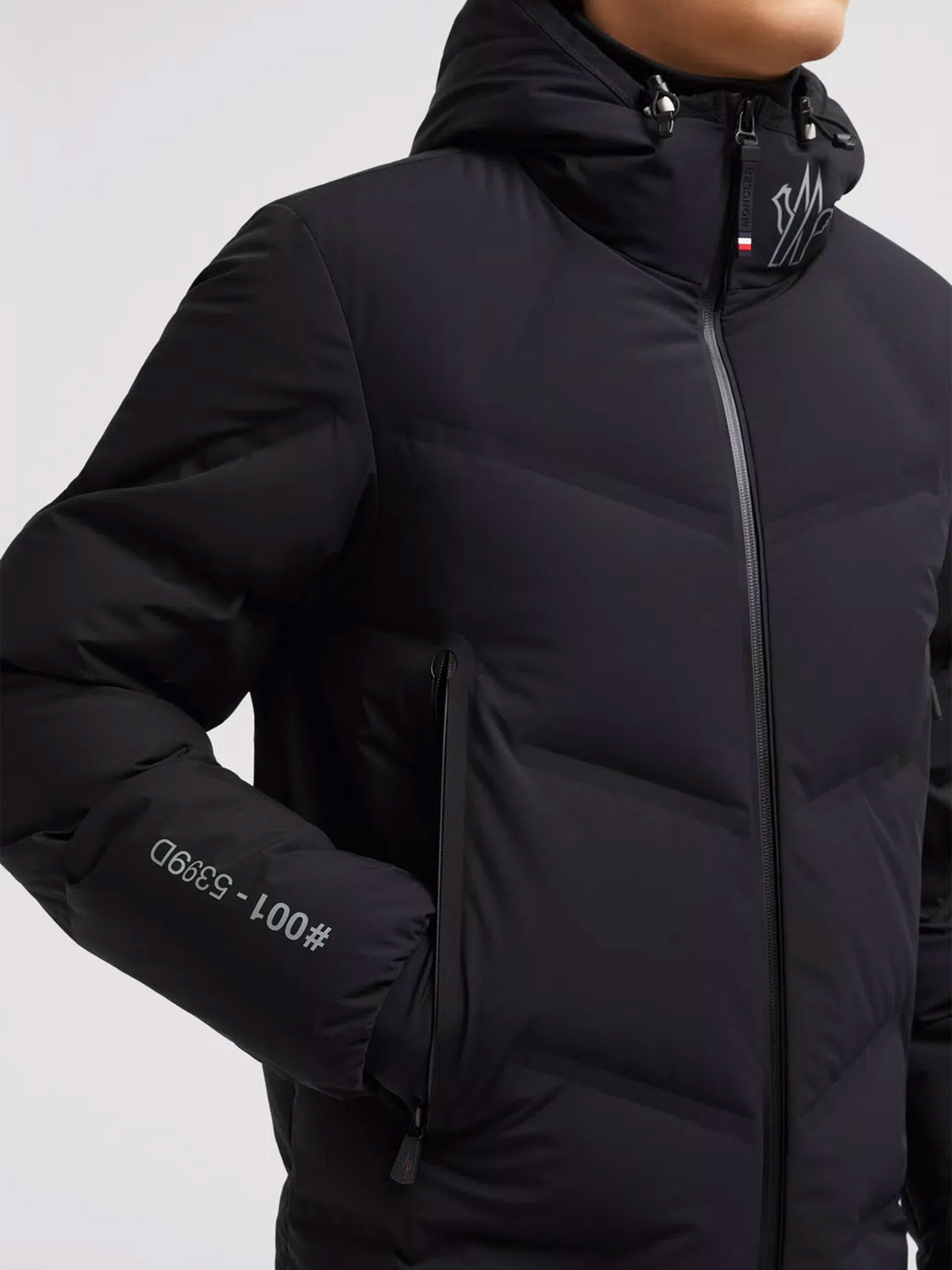 MONCLER GRENOBLE - Daunen-Skijacke Arcesaz für Herren Schwarz –Black