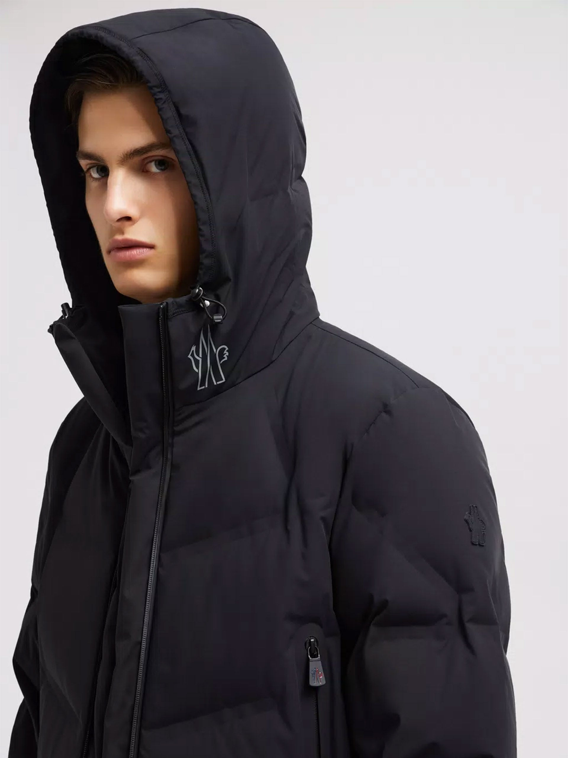 MONCLER GRENOBLE - Daunen-Skijacke Arcesaz für Herren Schwarz –Black