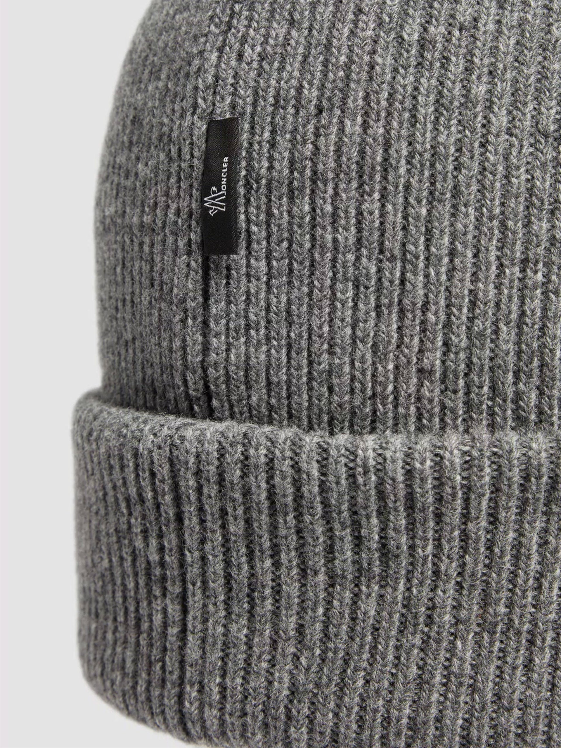 MONCLER GRENOBLE - Beanie-Mütze aus Wolle für Herren