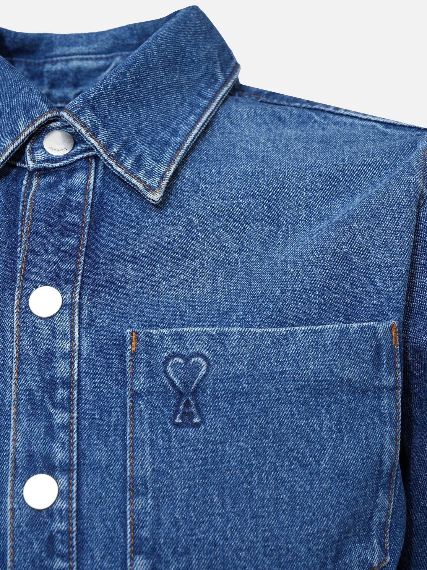 AMI PARIS - Jeans-Overshirt Ami de Coeur