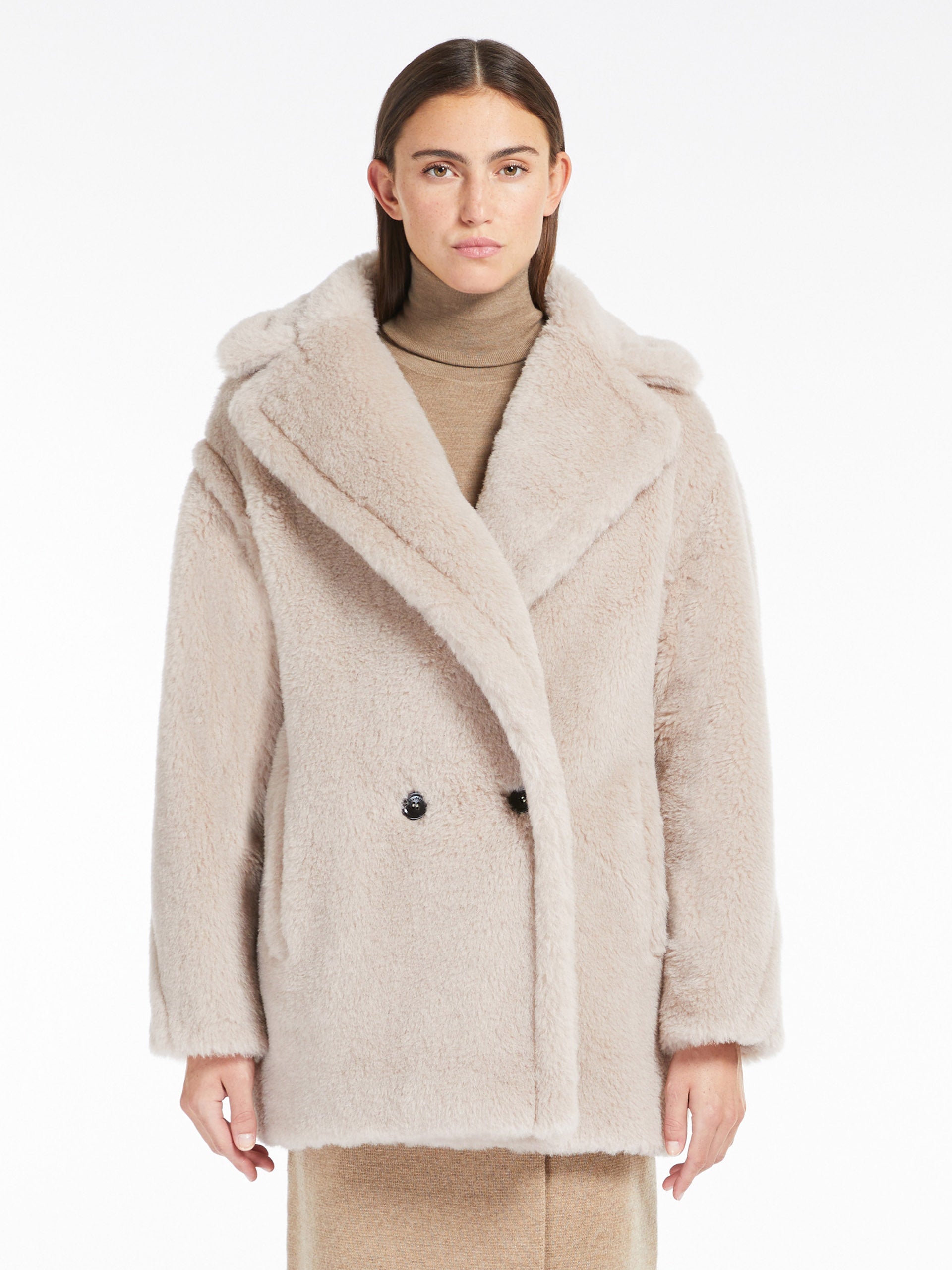 MAX MARA - Kurzer Teddy Bear Mantel für Damen