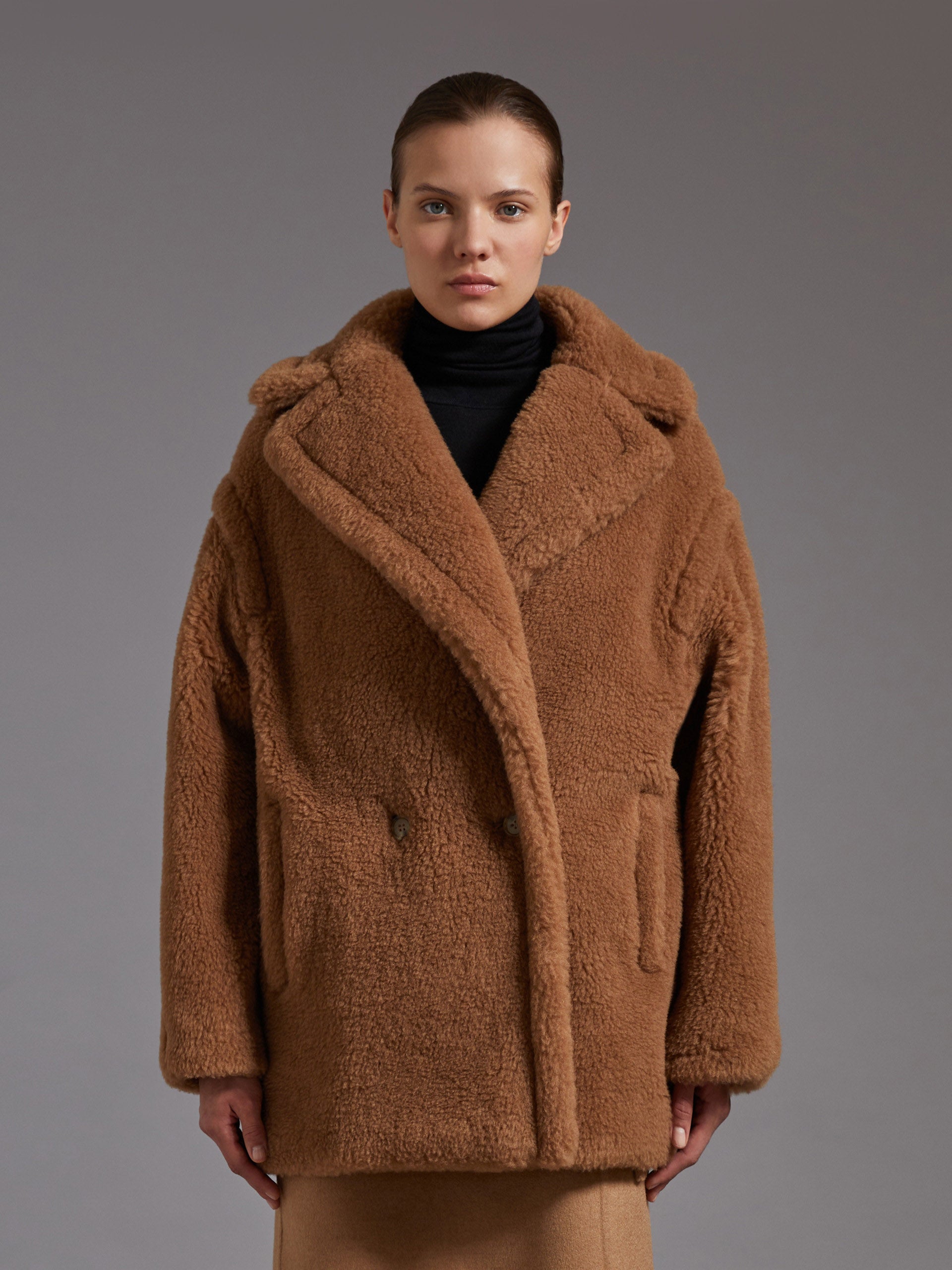 MAX MARA - Kurzer Teddy-Mantel Dramma für Damen