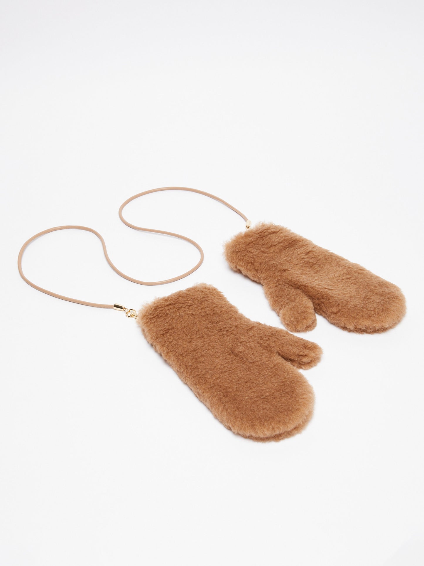 MAX MARA - Handschuhe aus Teddy-Stoff Ombrat