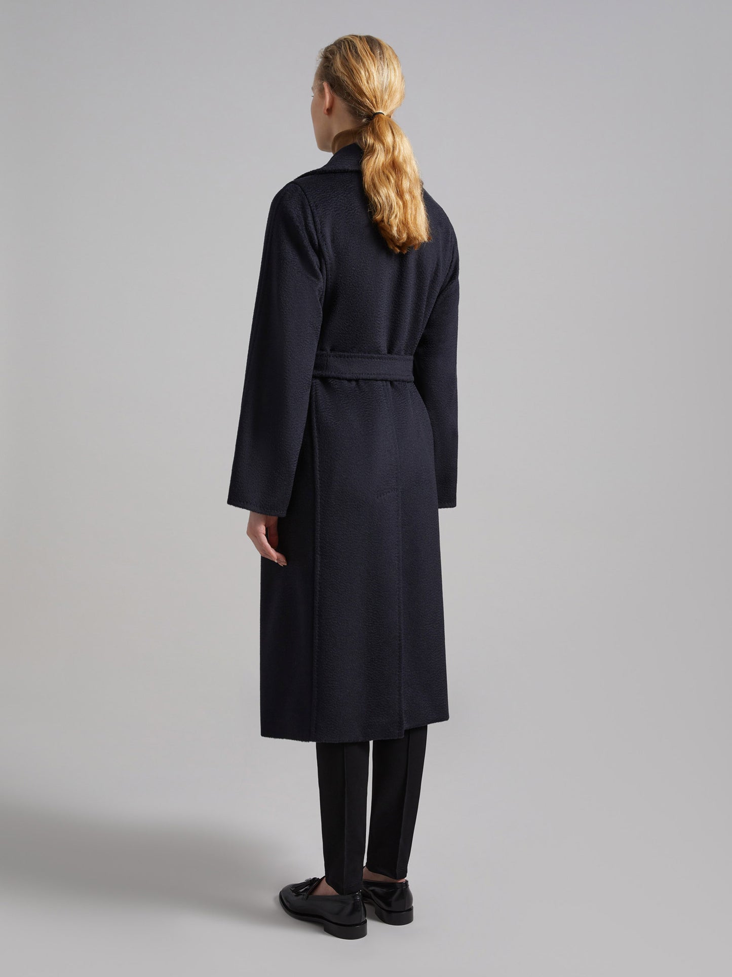 MAX MARA - Mantel Manuela aus Kamelhaar für Damen Dunkelblau – Dark blue