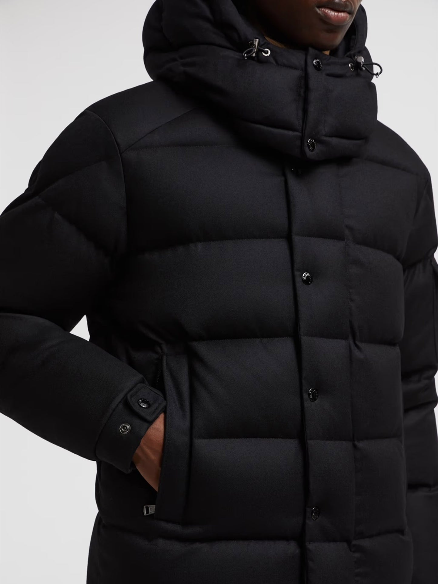 MONCLER - Daunenjacke Vezere aus Flanell für Herren