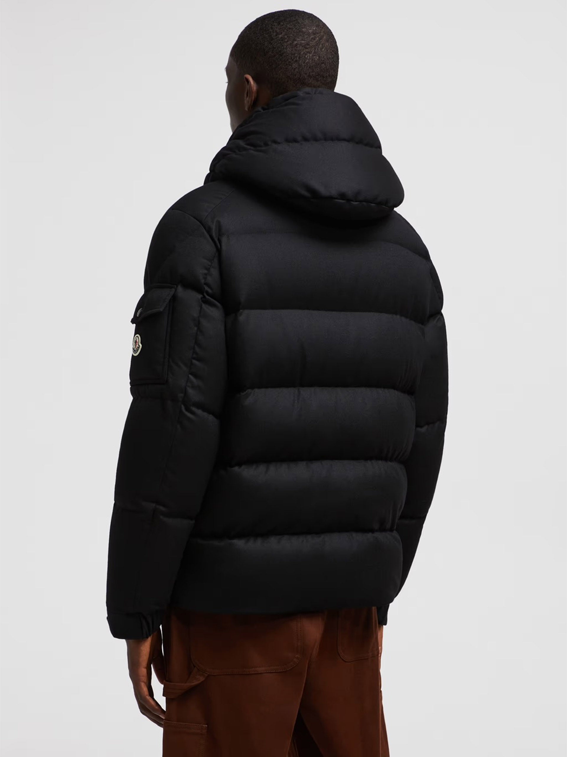 MONCLER - Daunenjacke Vezere aus Flanell für Herren