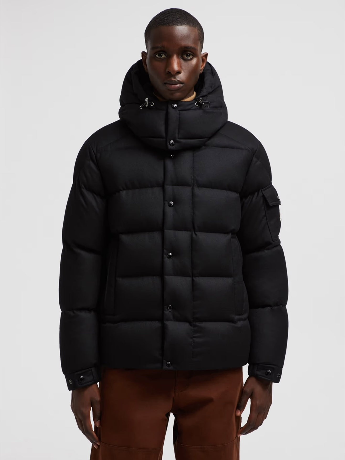 MONCLER - Daunenjacke Vezere aus Flanell für Herren