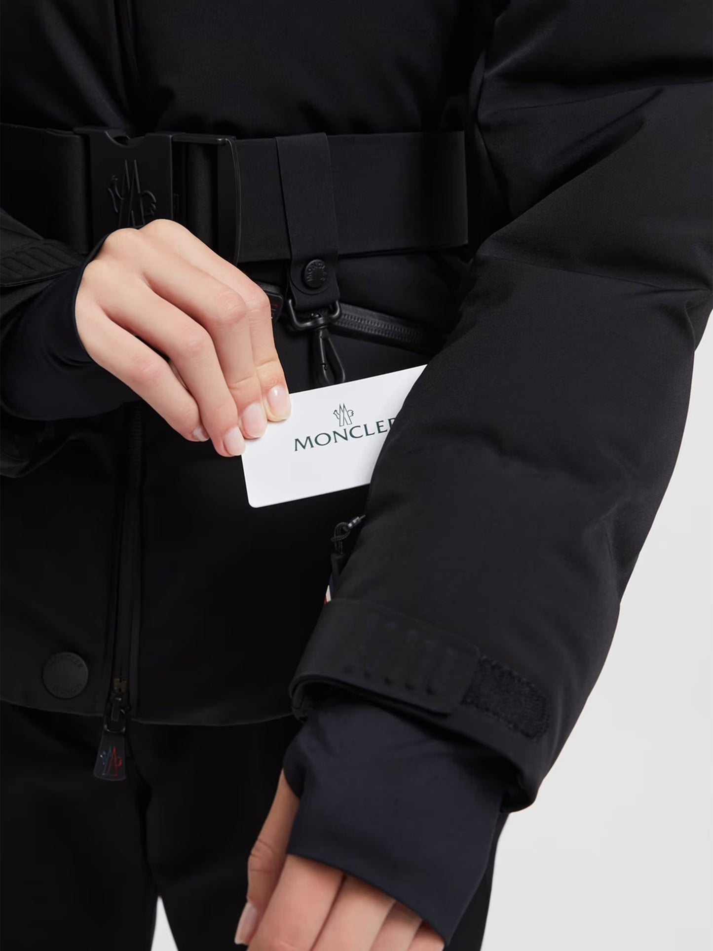 MONCLER GRENOBLE - Daunen-Skijacke Tolima für Damen Schwarz - Black