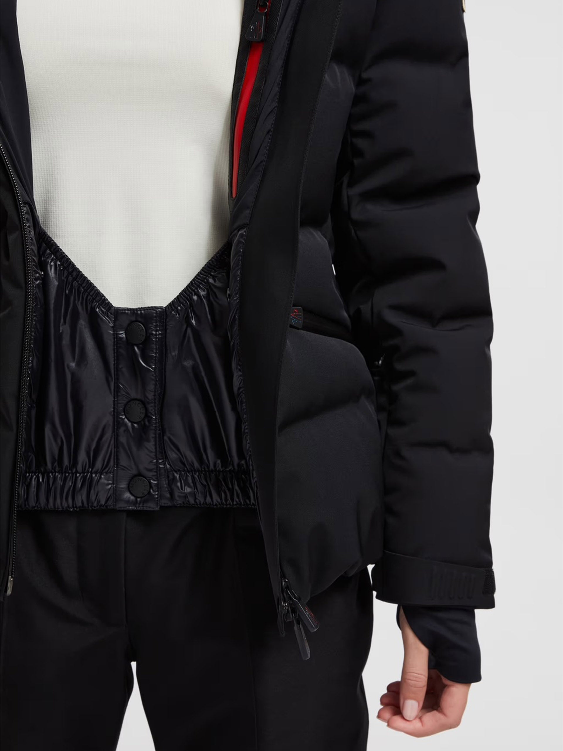 MONCLER GRENOBLE - Daunen-Skijacke Tolima für Damen Schwarz - Black