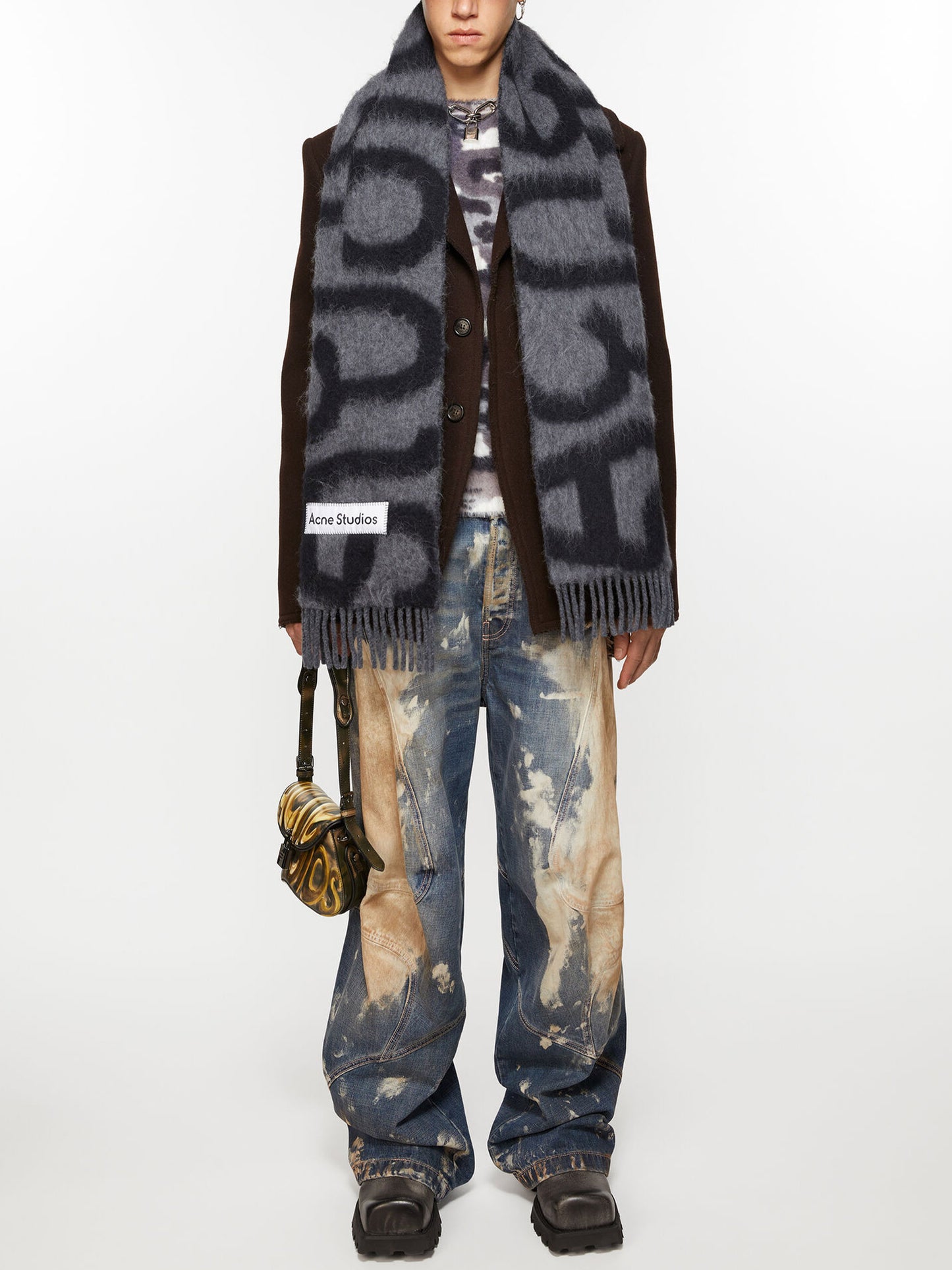 ACNE STUDIOS - Unisex-Schal aus Alpaka-Wollmischung