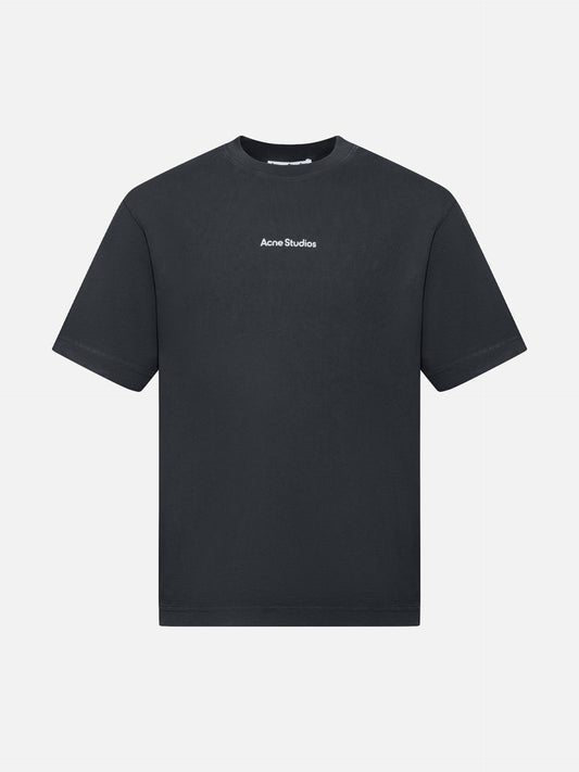 ACNE STUDIOS - Unisex Logo T-Shirt im Relaxed-Fit Schwarz - Black